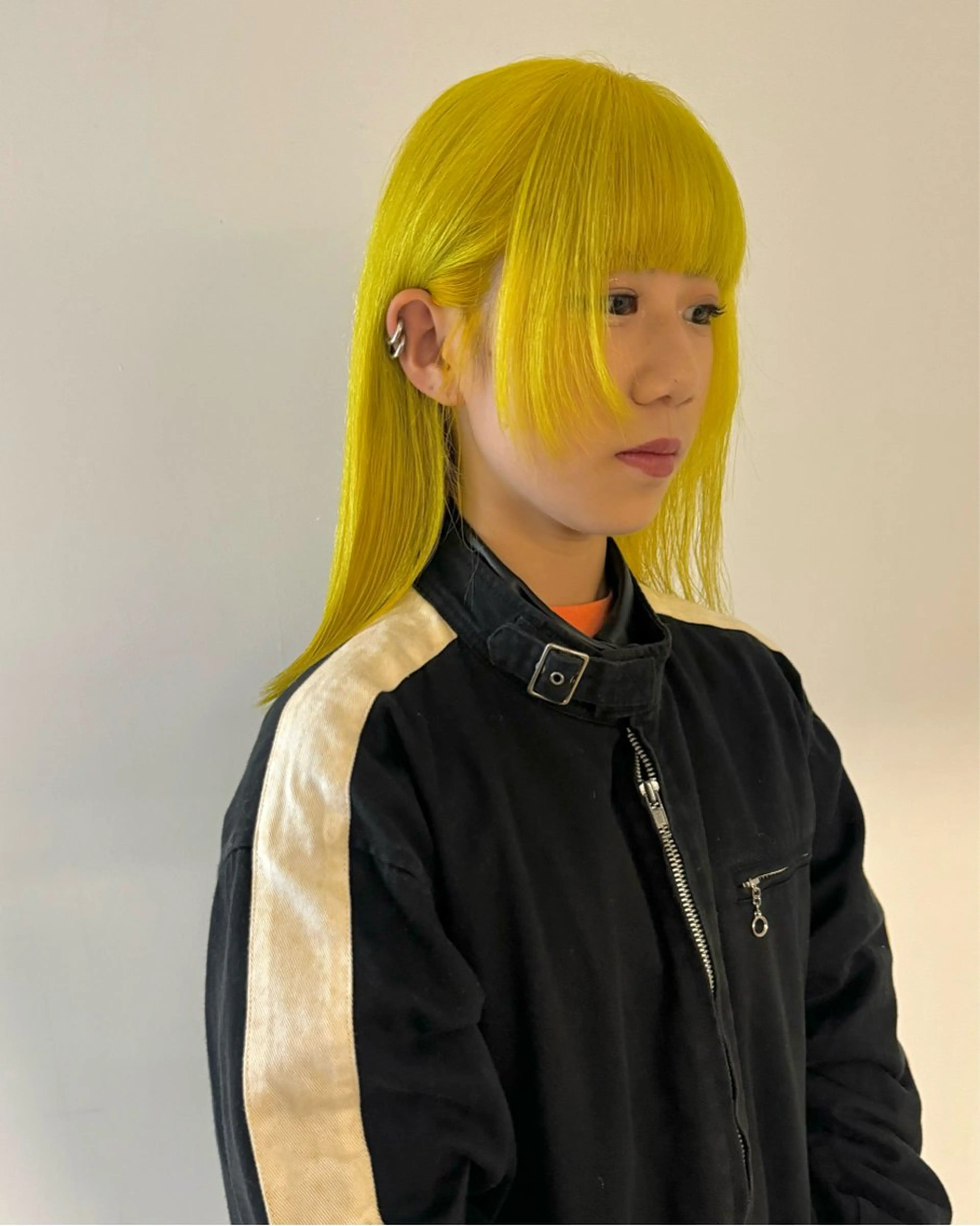 ミディアム カラー ブリーチ RAIMA ケアハイトーンのヘアスタイル