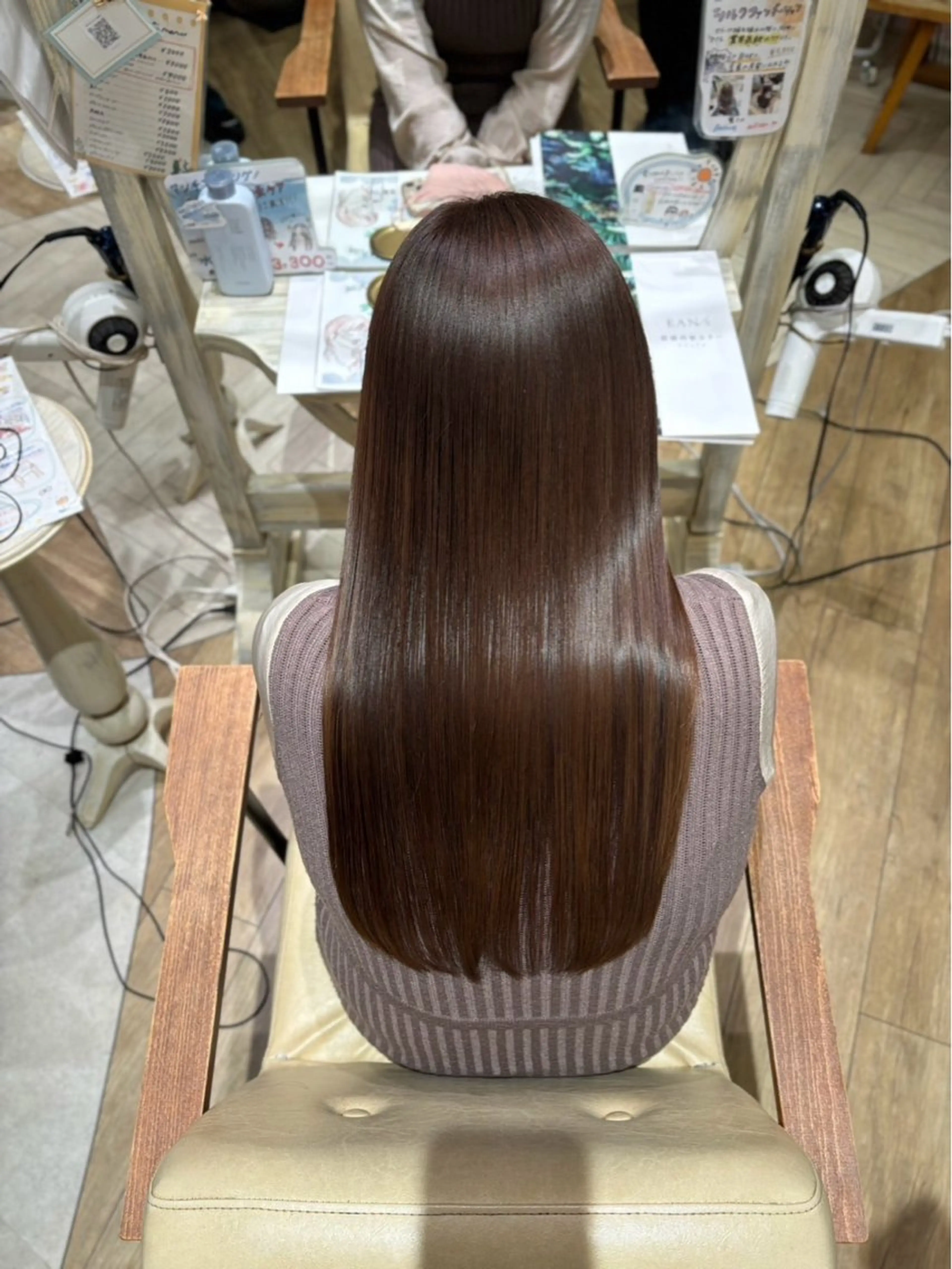 📷インスタ映え✨😍究極のさらさらトリートメント縮毛矯正&カット💇‍♀️の写真