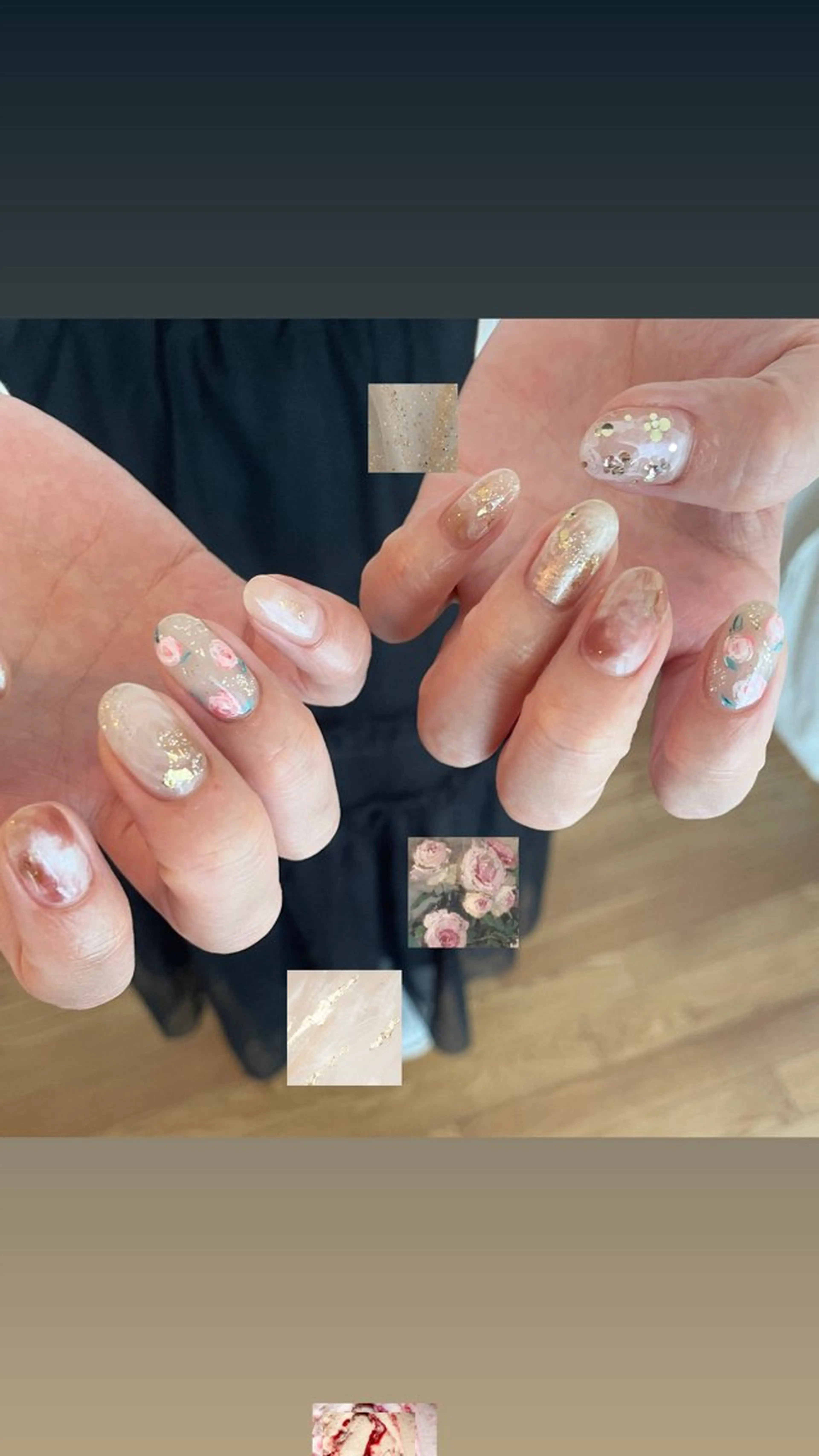 ネイル ハンドネイル RooM tani /個性派ニュアンスのネイルデザイン