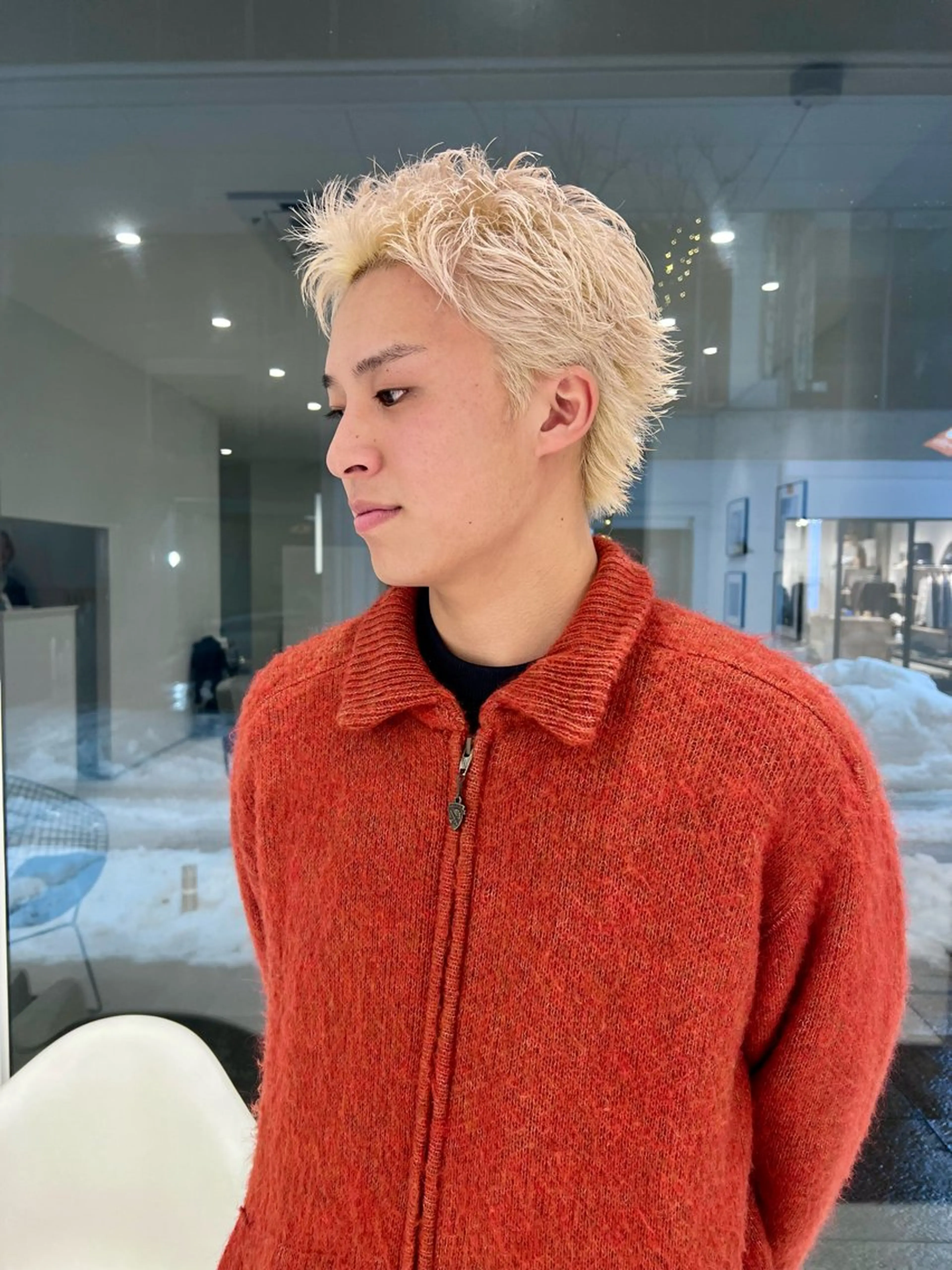 カラー メンズ ヘアカラー BOB men's KIRAのヘアスタイル