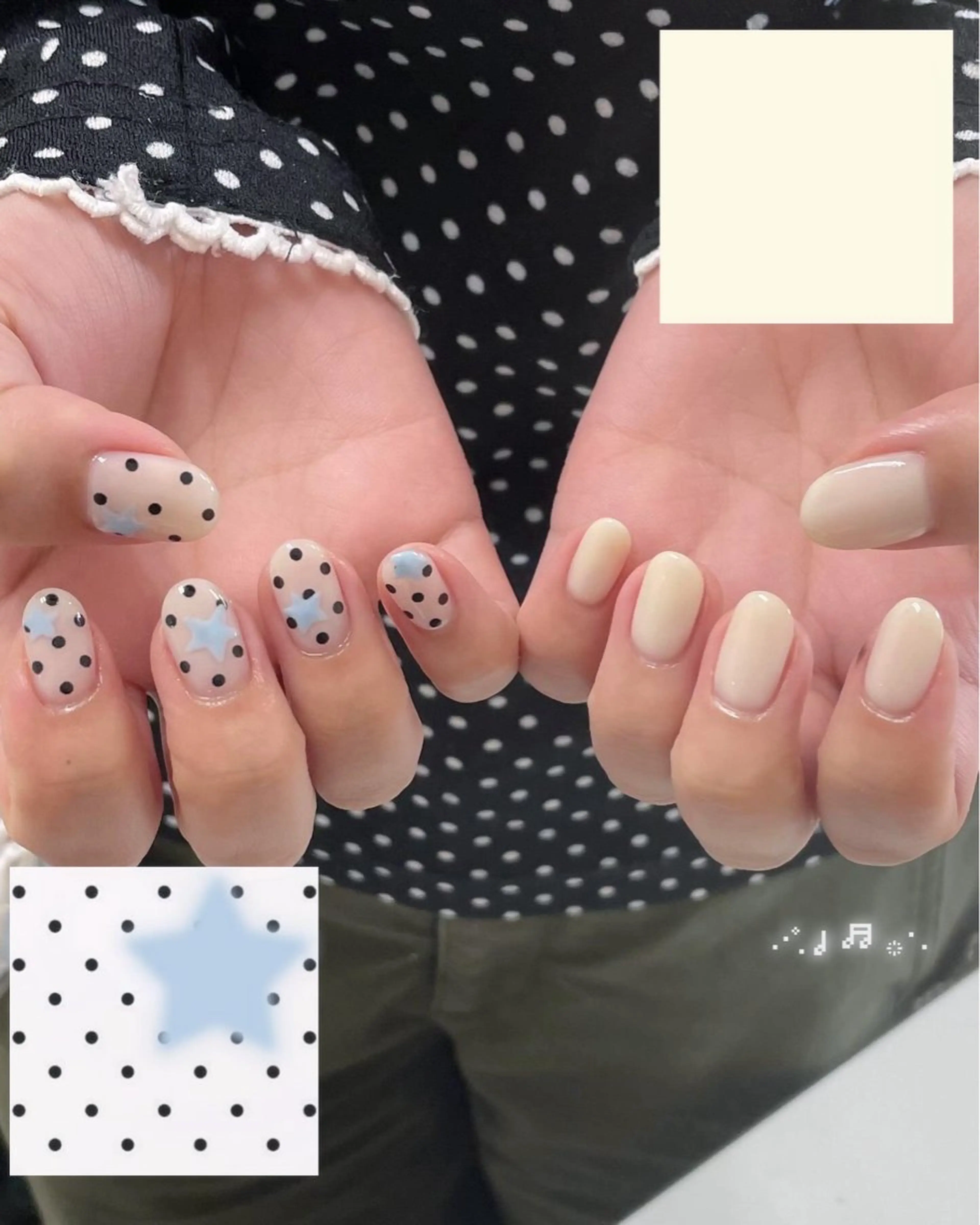 ネイル ハンドネイル MINAMI໒꒱ Y2K、韓国ガーリーのネイルデザイン