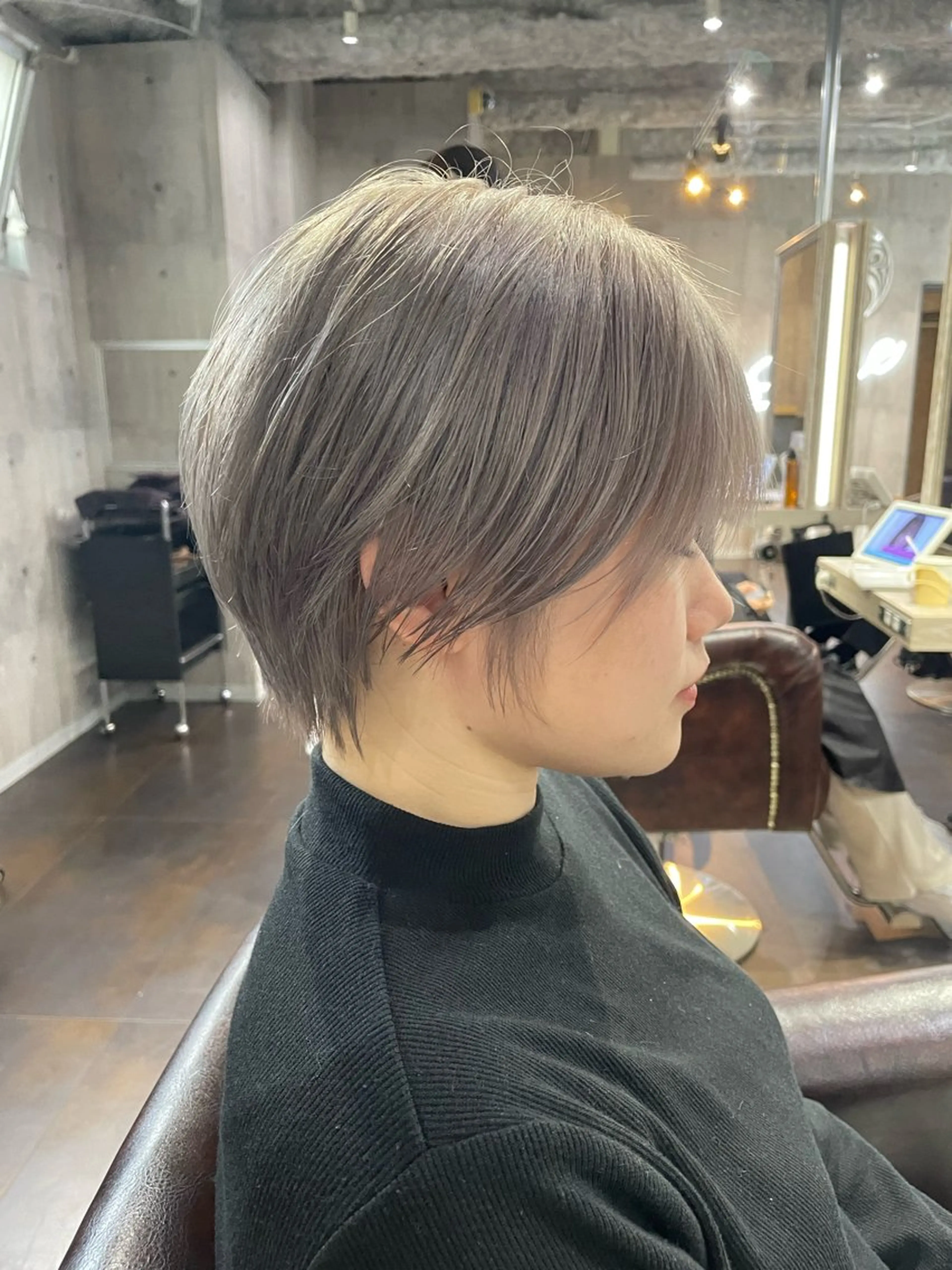 ショート カット ヘアカラー 北千住10分 肥高　壮汰のヘアスタイル
