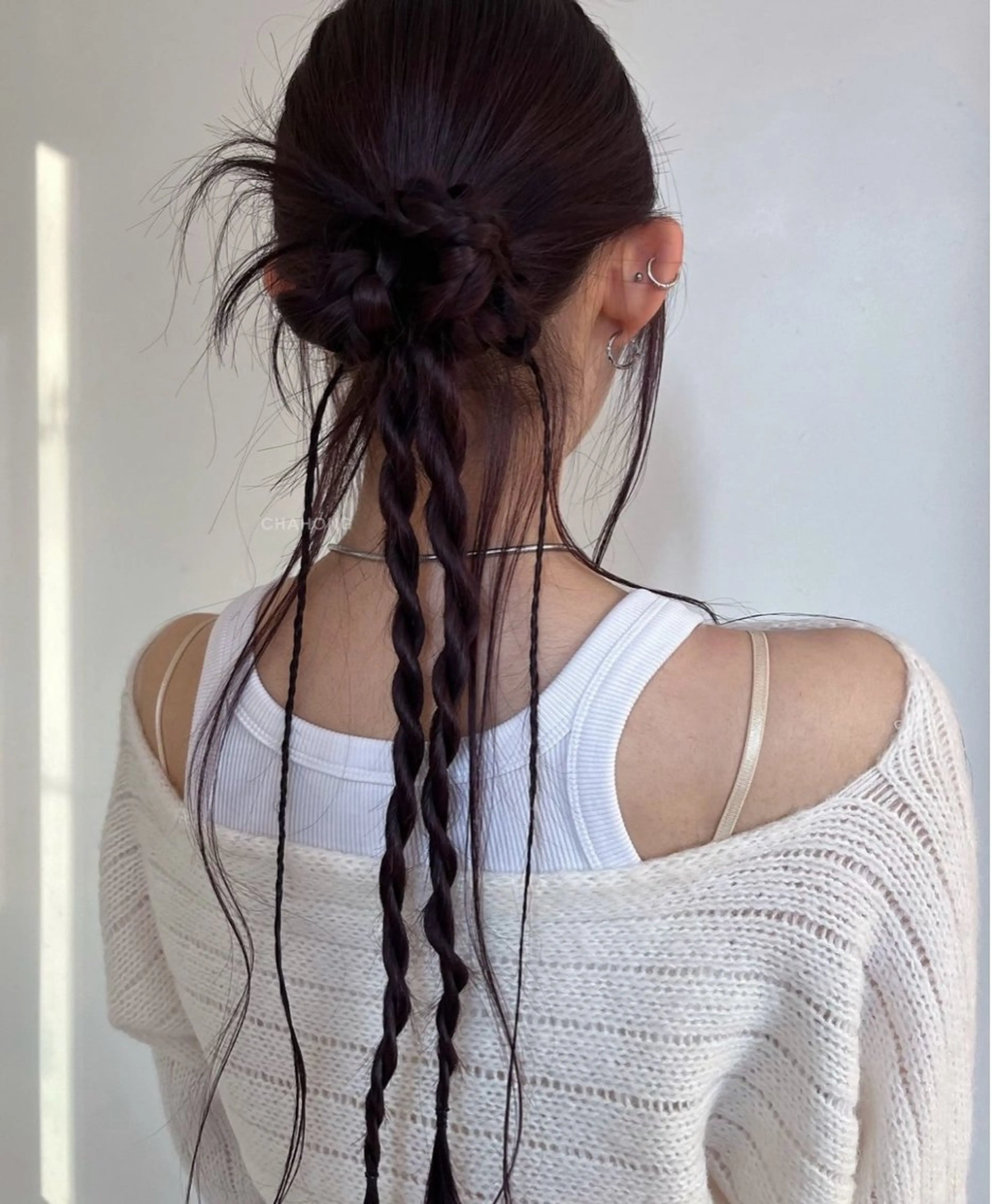 ロング ヘアアレンジ ヘアセット momona english okのヘアスタイル