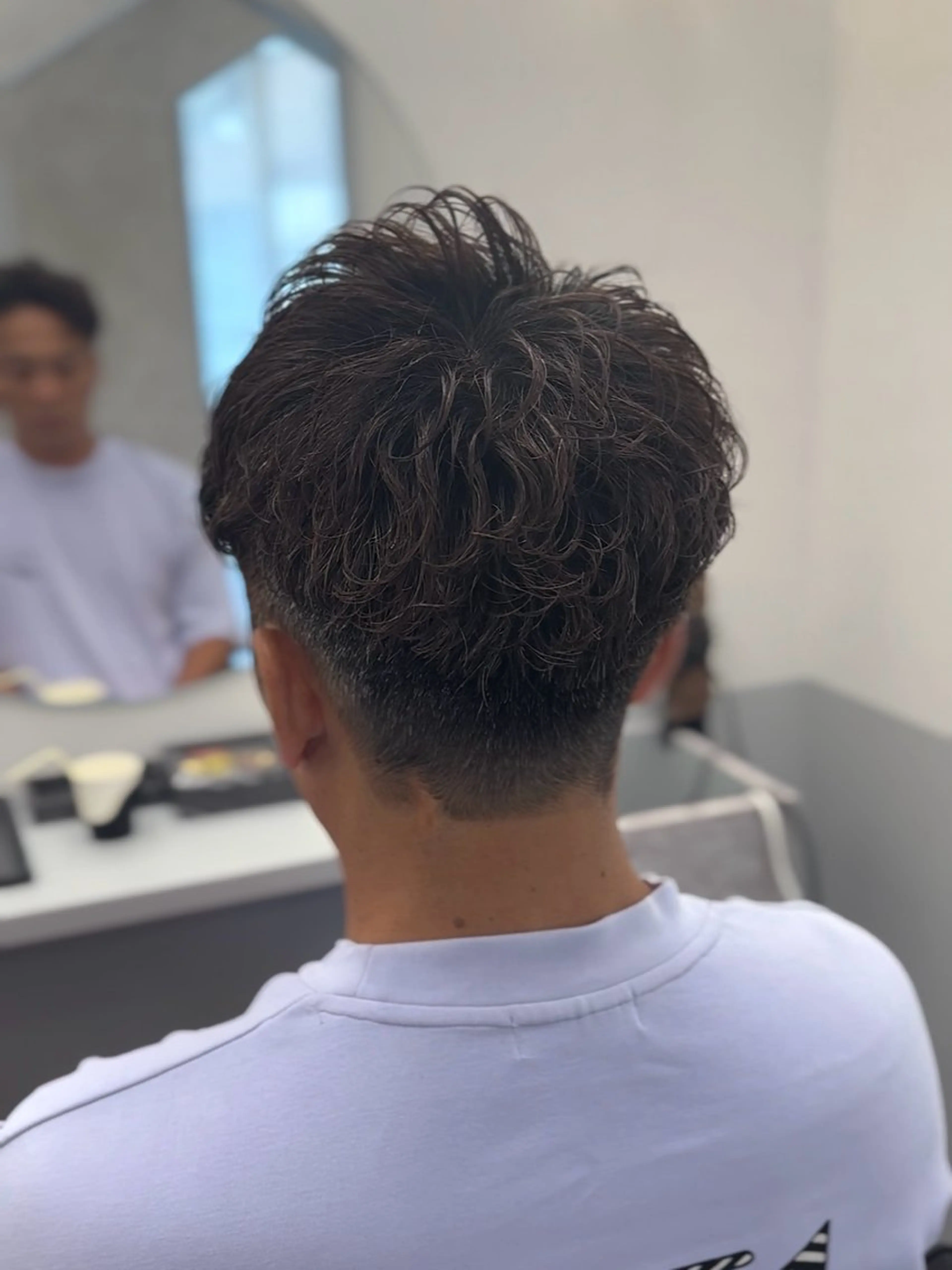 ショート パーマ メンズ メンズパーマ ツイストスパイラルパーマ スパイラルパーマ カット パーマ トリートメント ヘッドスパ 【tocca茨木】 MOMOKAのヘアスタイル