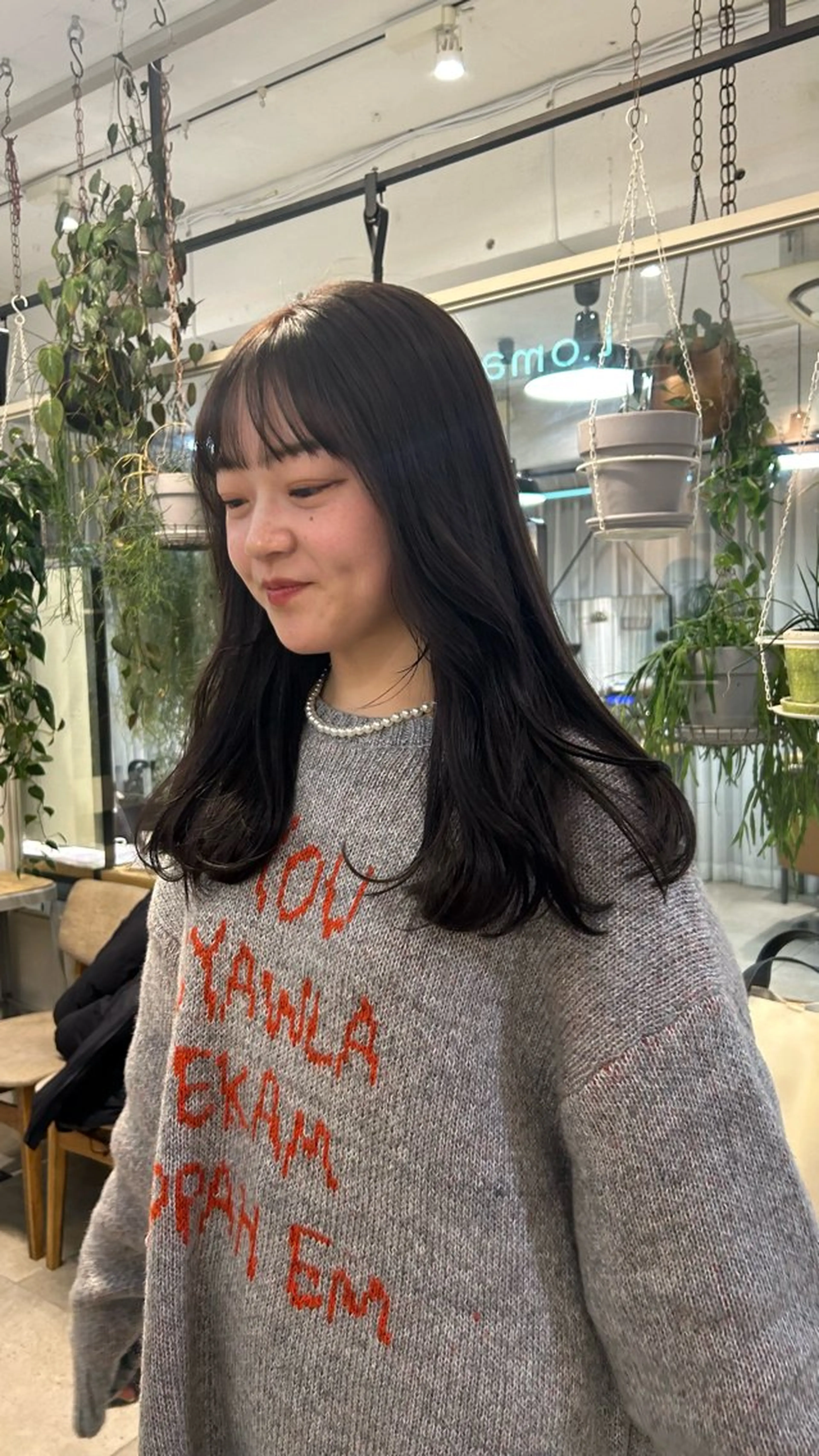 ミディアム カラー カット ヘアカラー じゅわっと暖色カラー 🍊Moemiのヘアスタイル