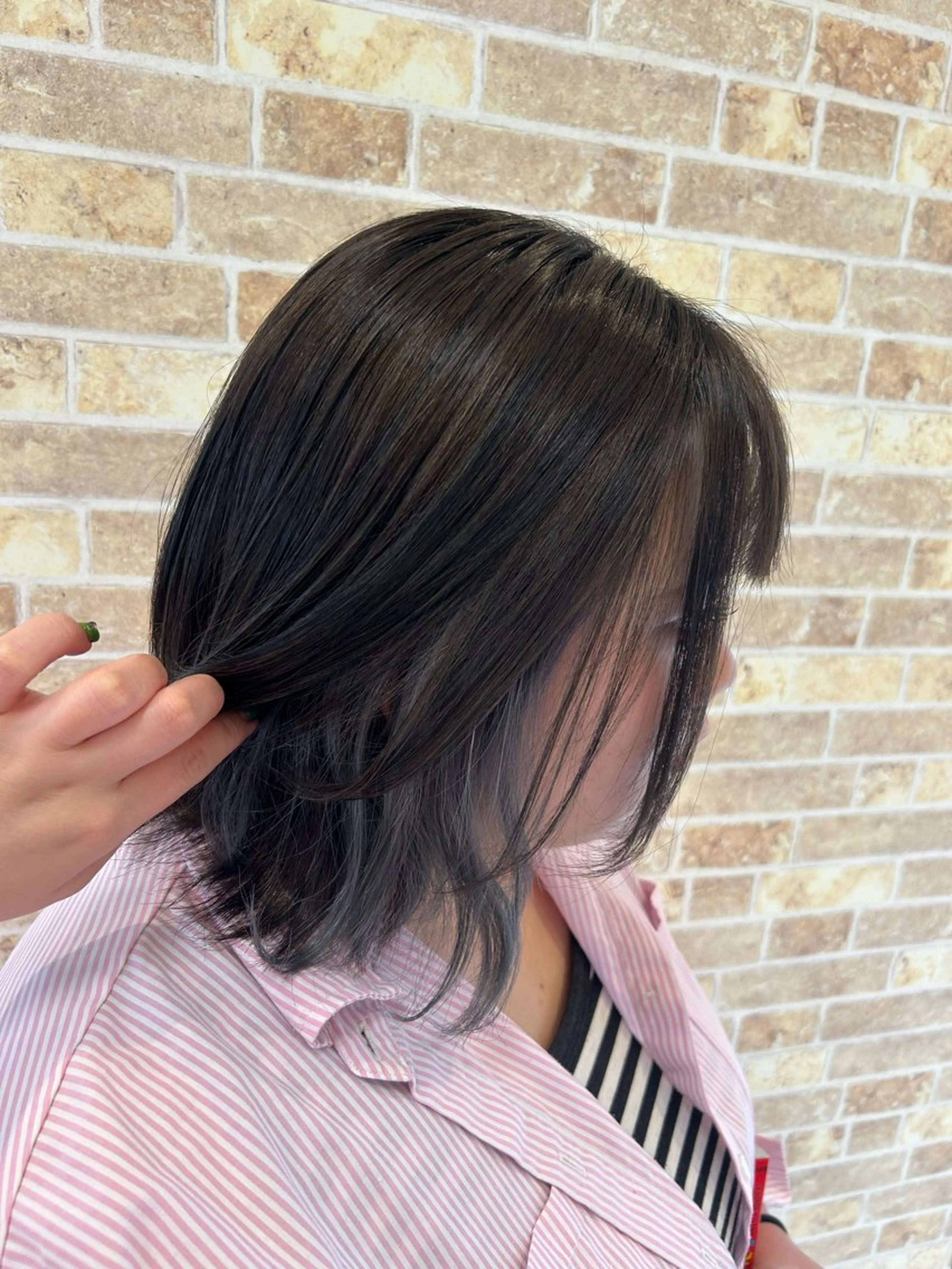 カラー ヘアカラー 福田 実佑のヘアスタイル