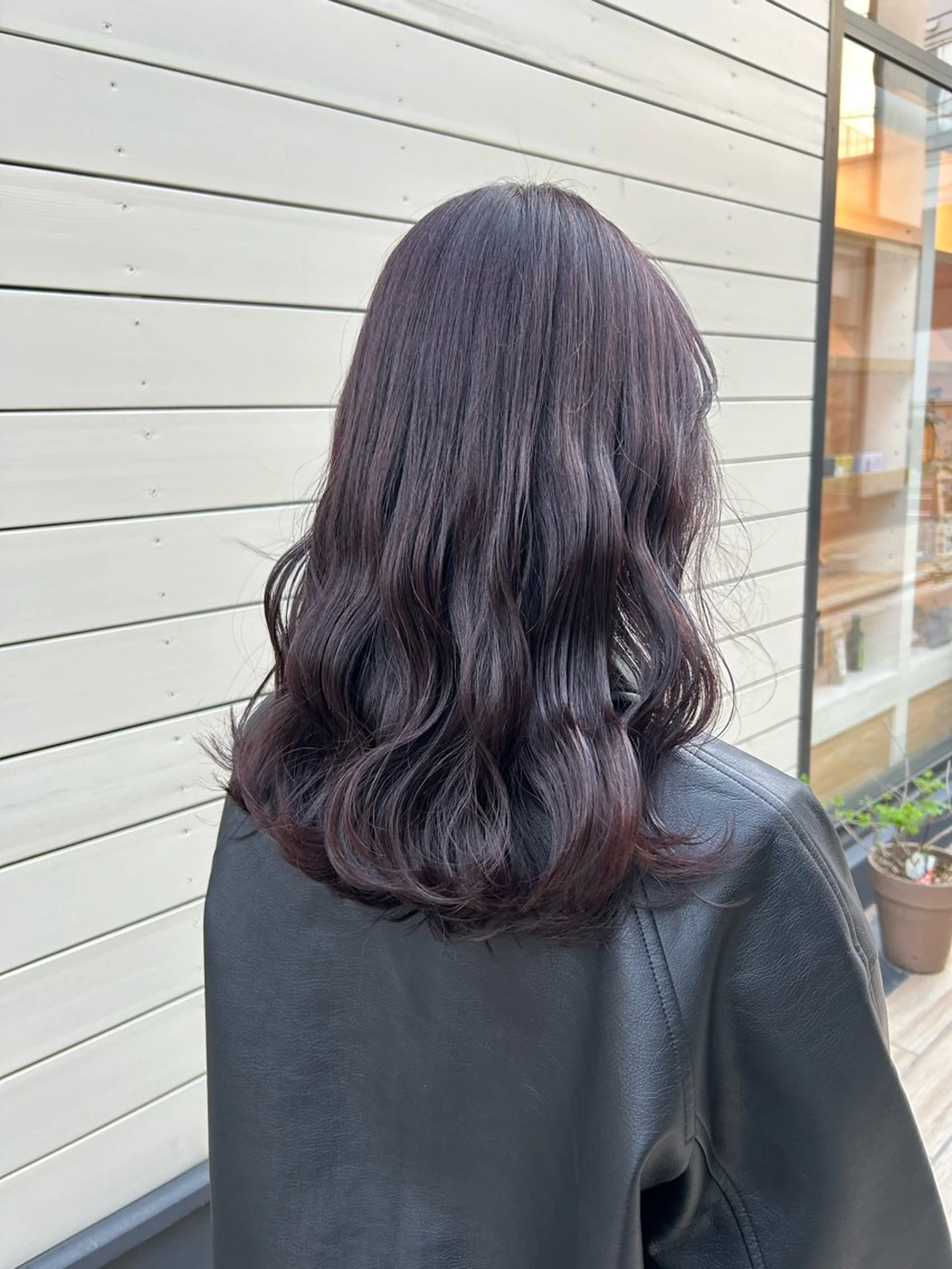 セミロング カラー ヘアアレンジ カット ヘアカラー トリートメント yuka .のヘアスタイル