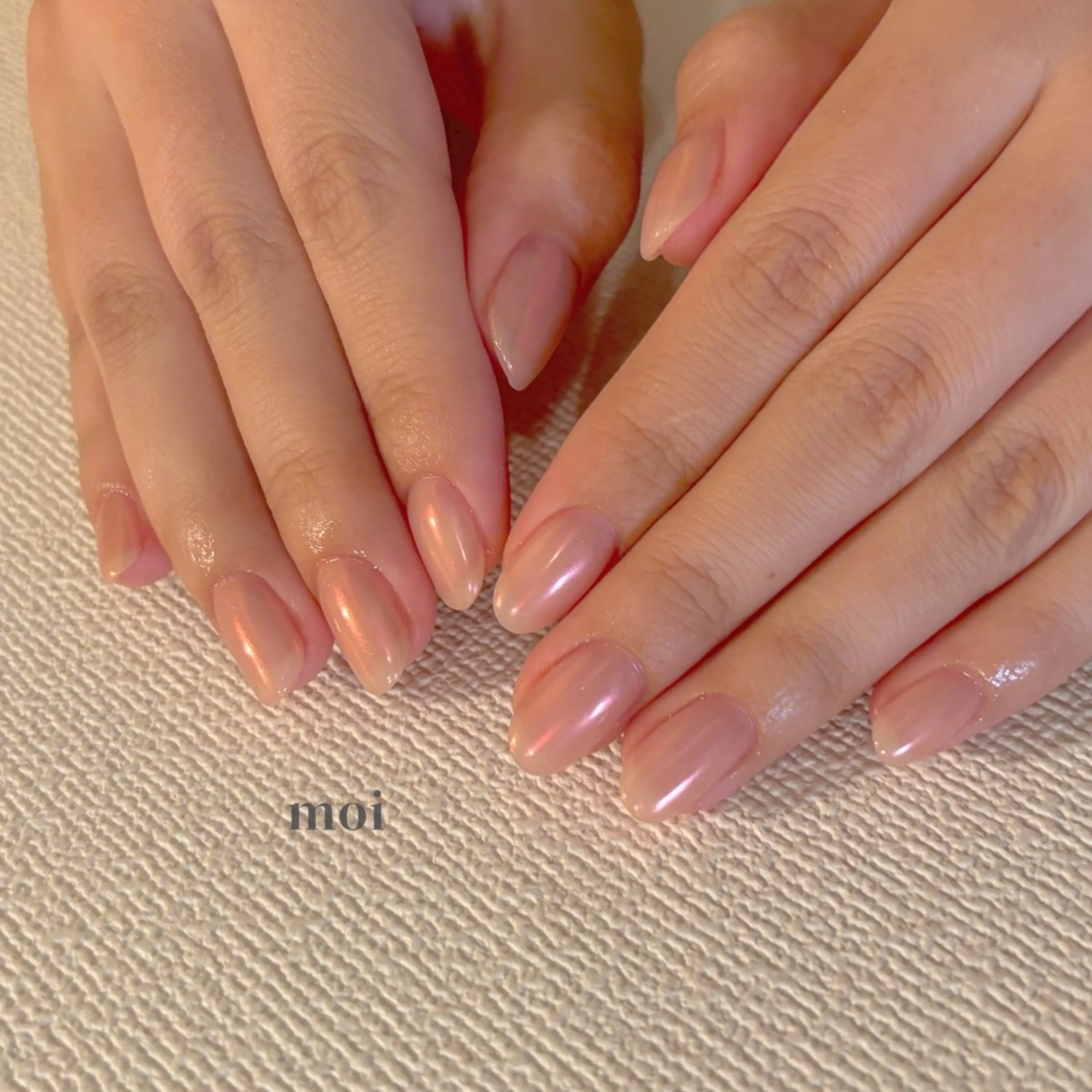 ネイル オーロラネイル ハンドネイル moi nail ˙⋆.˚のネイルデザイン