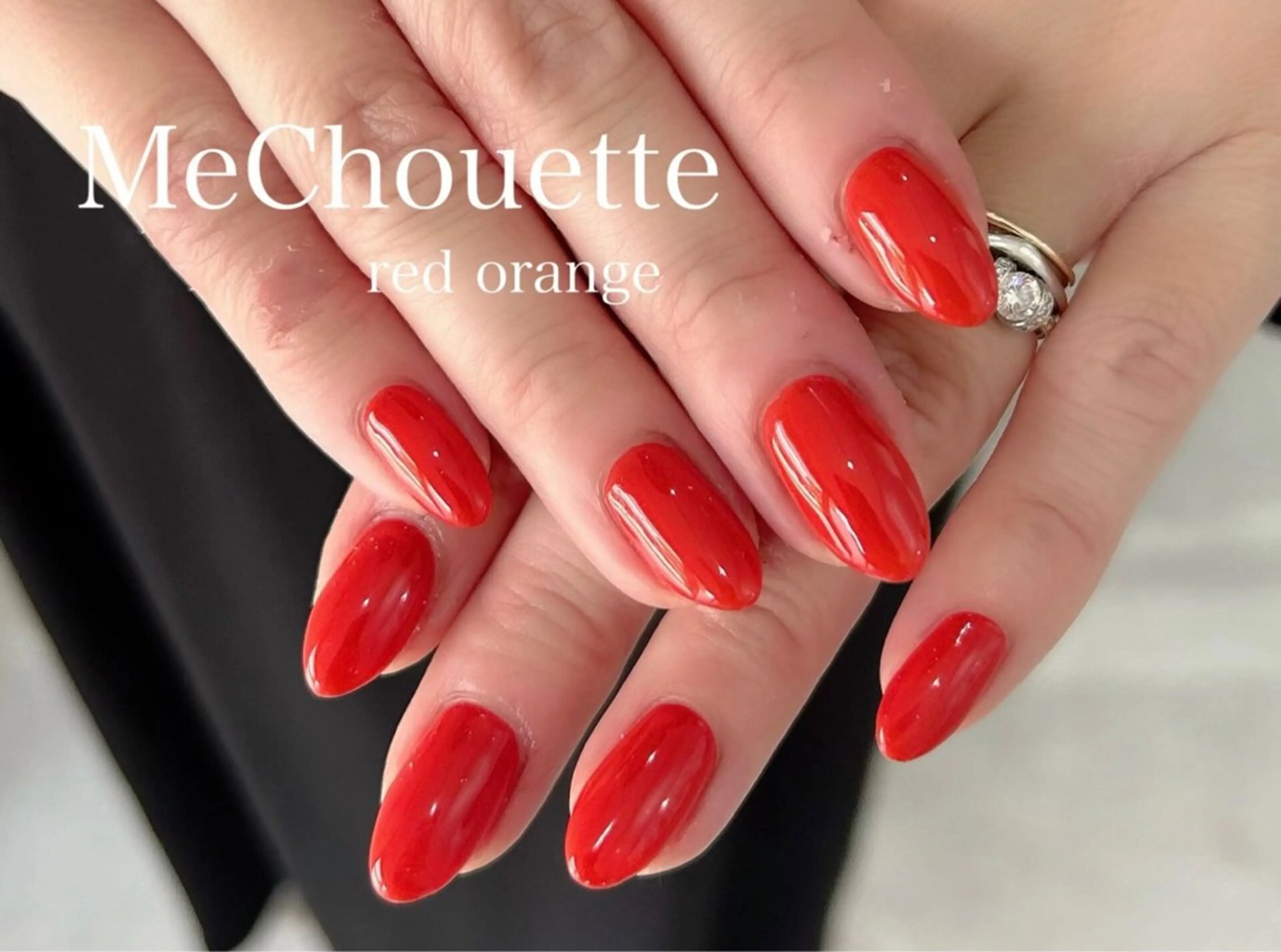 ネイル ワンカラーネイル ハンドネイル MeChouette ネイルのネイルデザイン