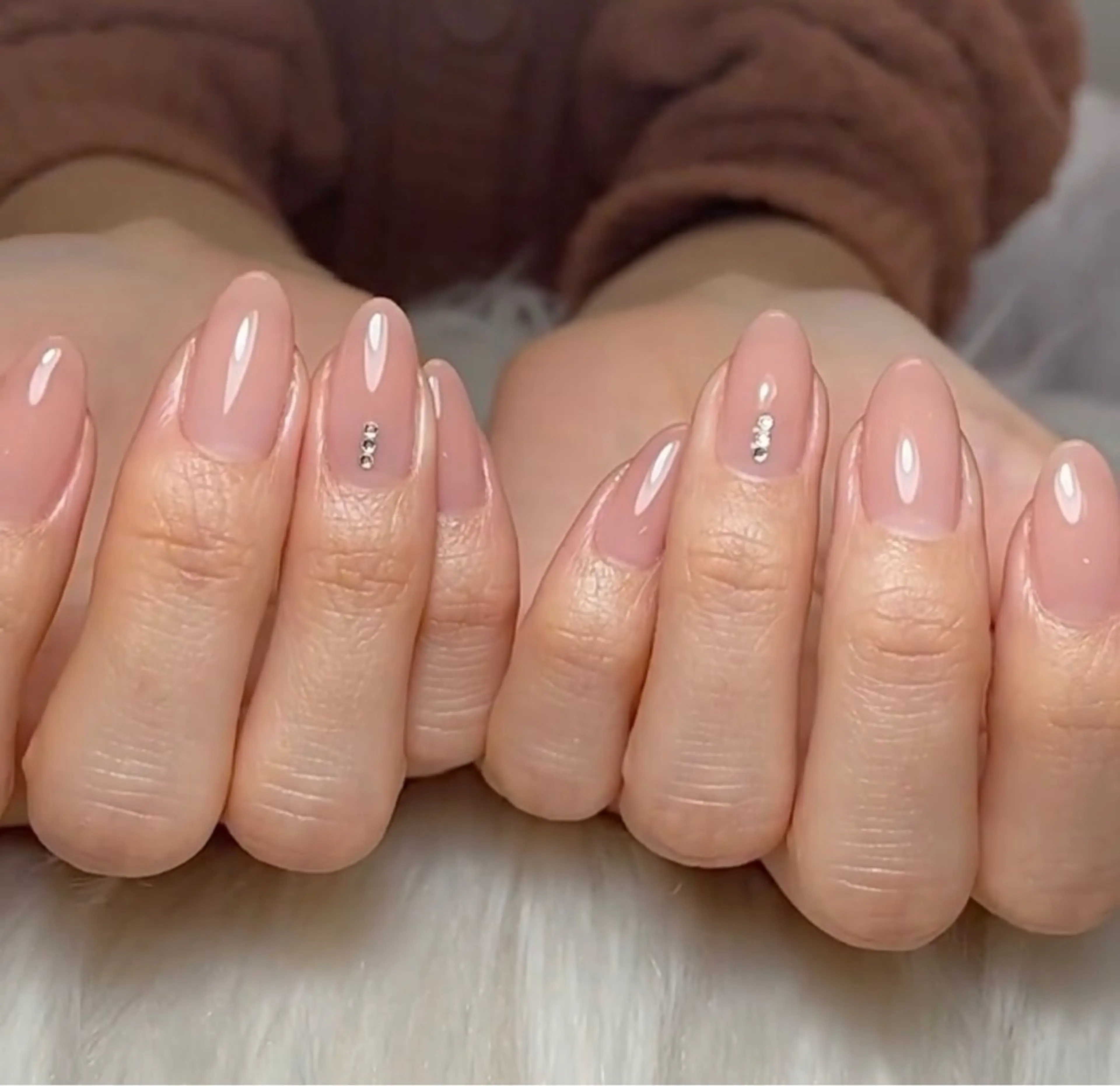 ネイル 長さ出し ジェルネイル キラキラネイル 大理石ネイル(マーブル) ニュアンスネイル Morpho nailのネイルデザイン