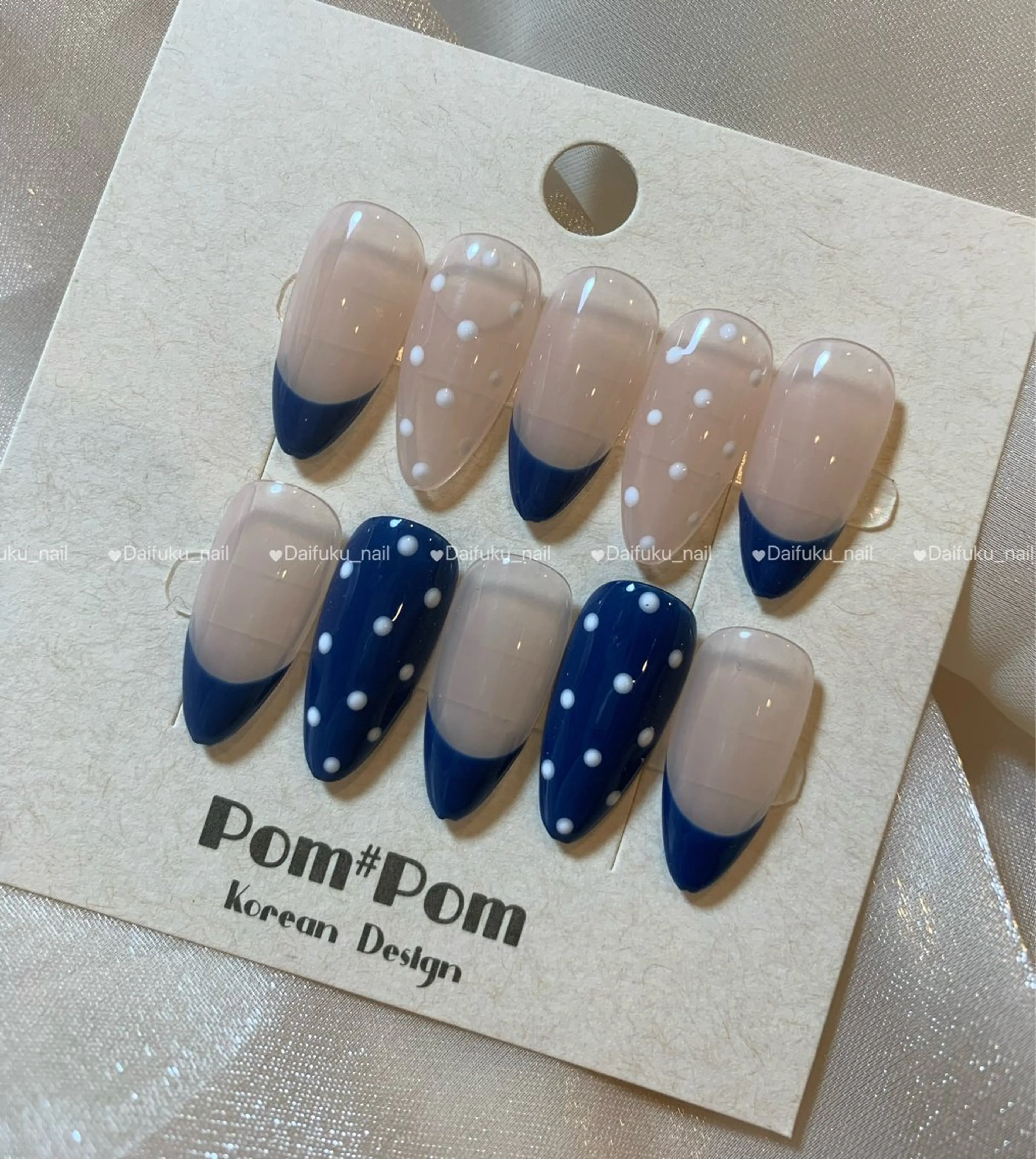 ミディアム ハンドネイル Daifuku nailsのネイルデザイン