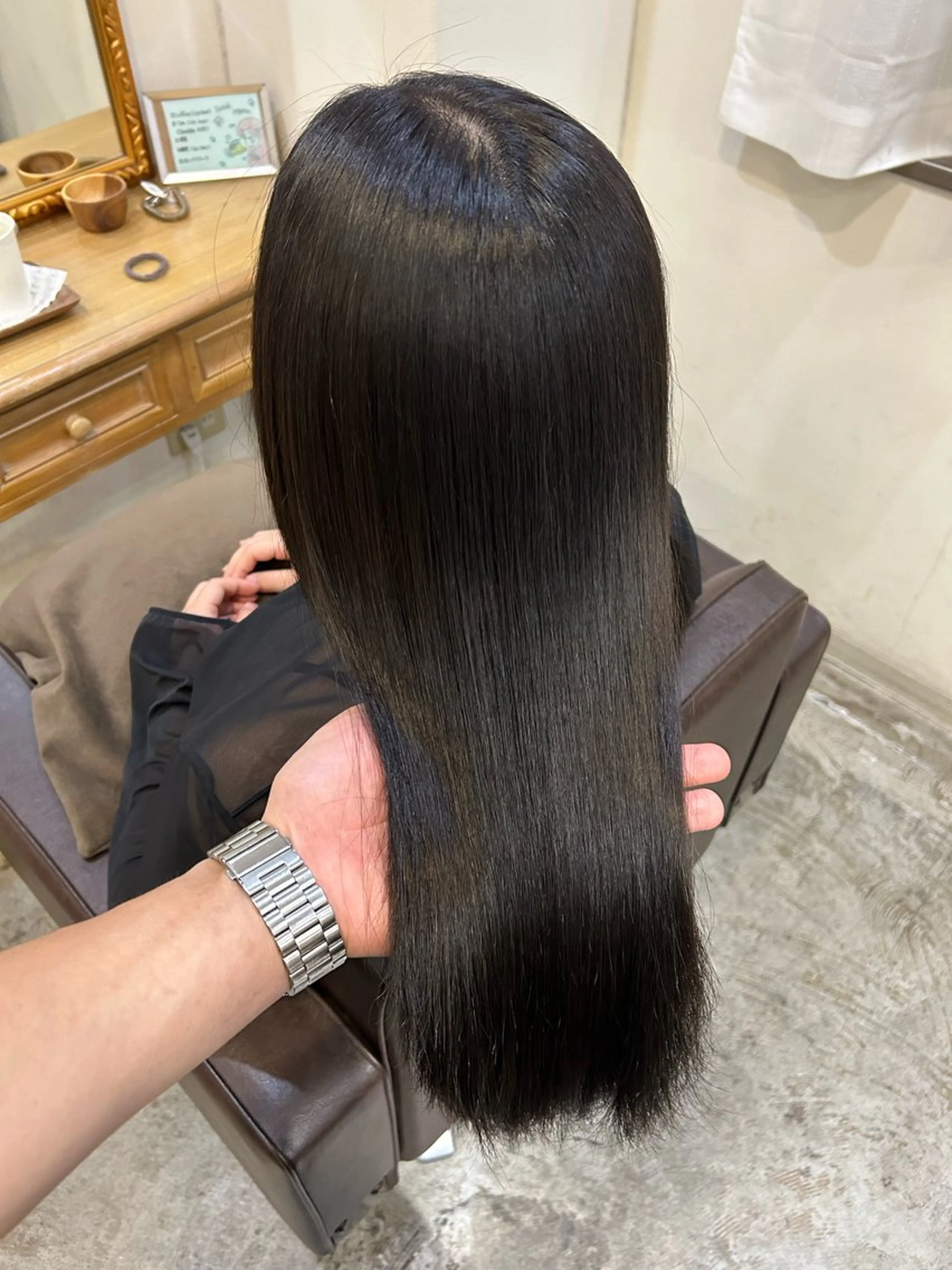 ロング カラー 小澤 一稀のヘアスタイル