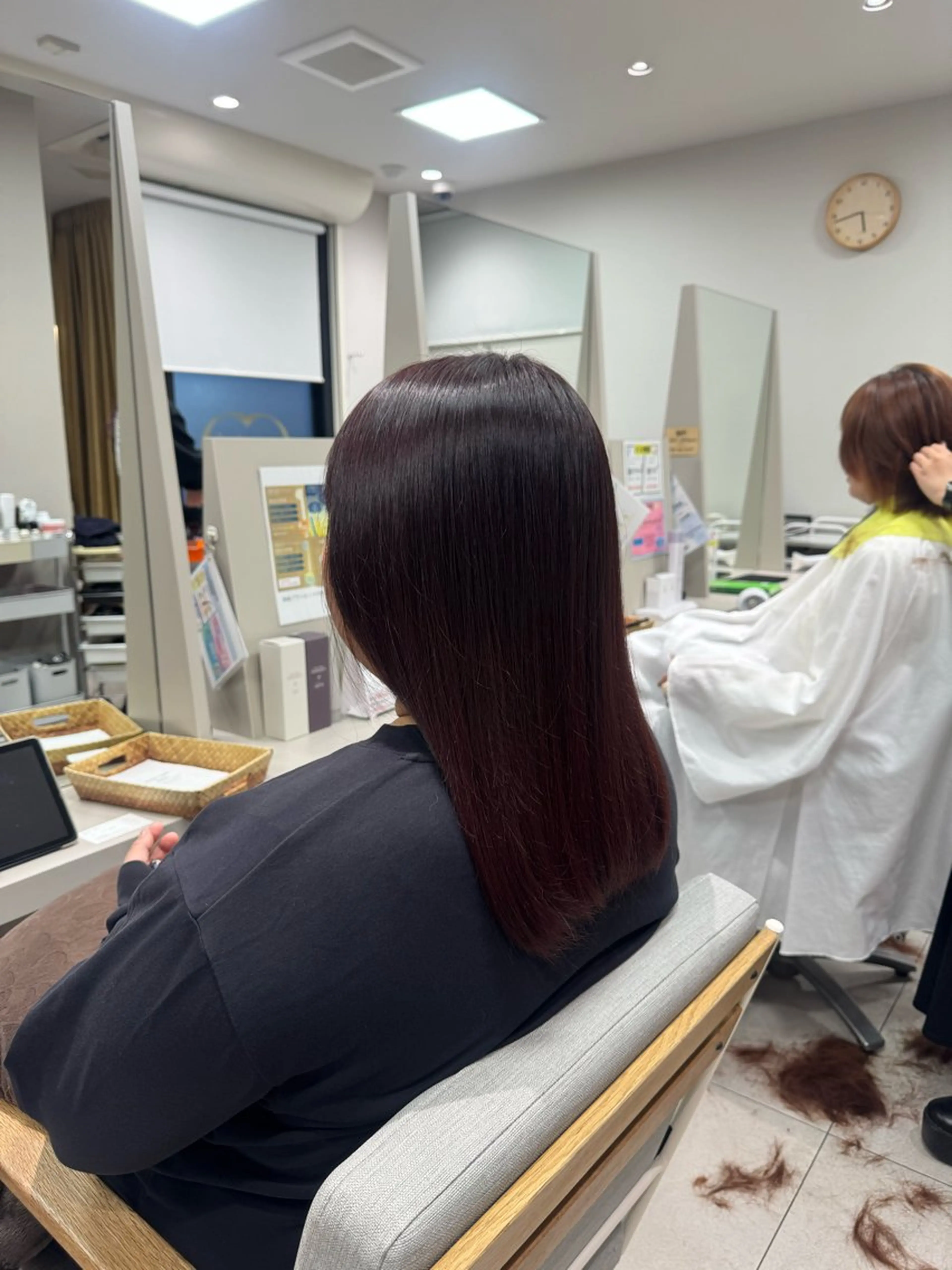 セミロング カラー ヘアカラー トリートメント CRECE💫永尾 胡桃のヘアスタイル