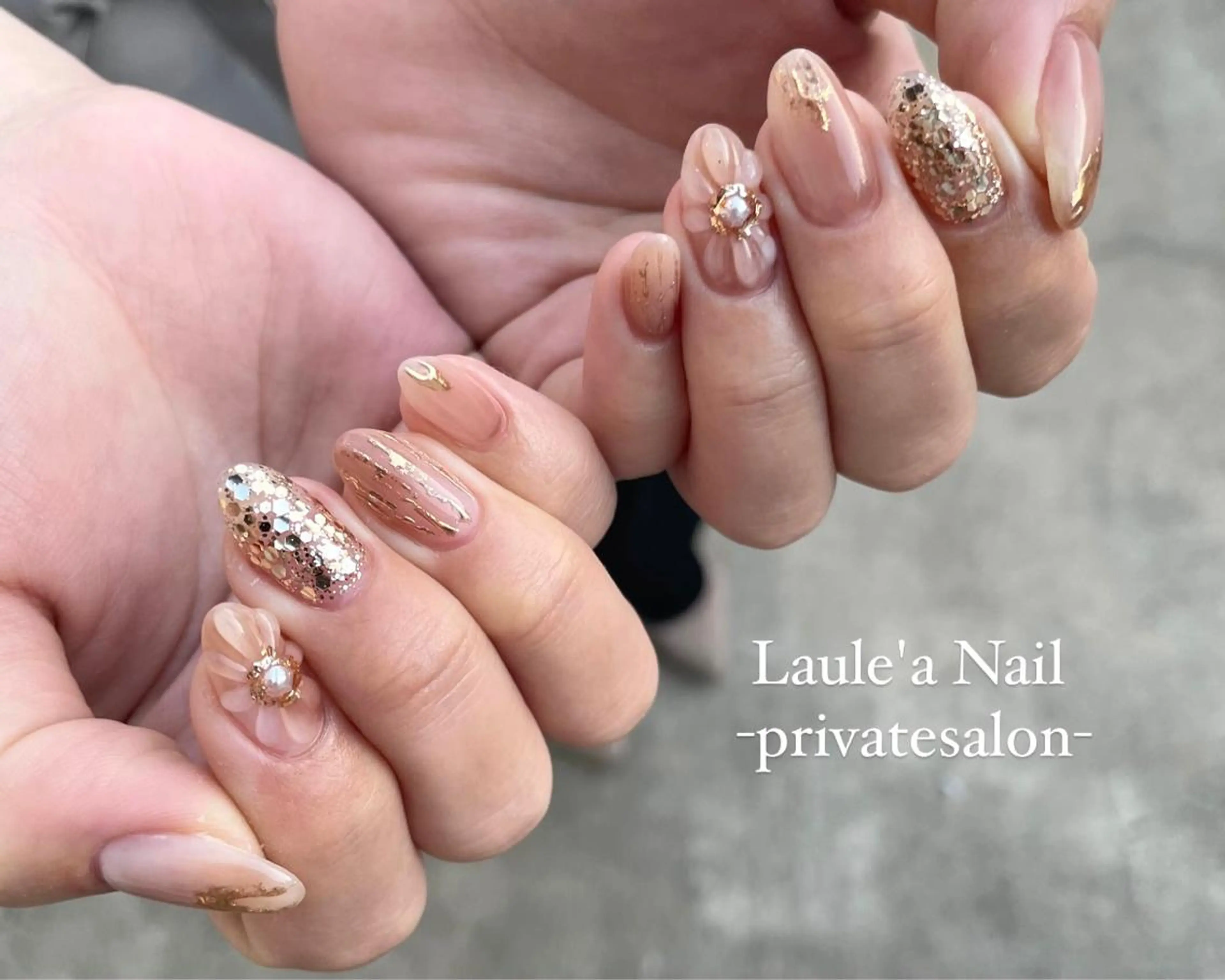 ミディアム ReAnc レアンシのネイルデザイン