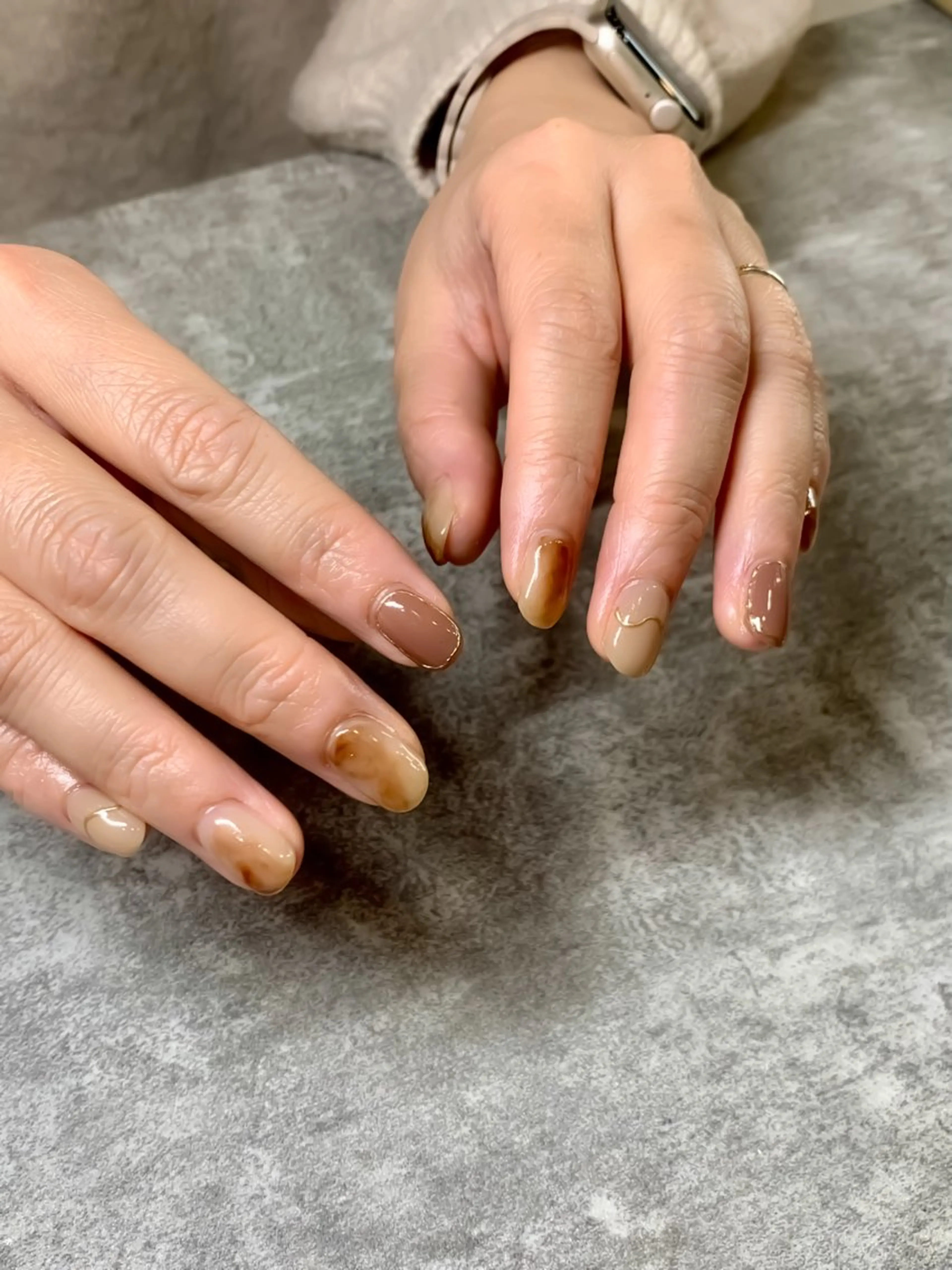 ネイル glaNje shioriのネイルデザイン