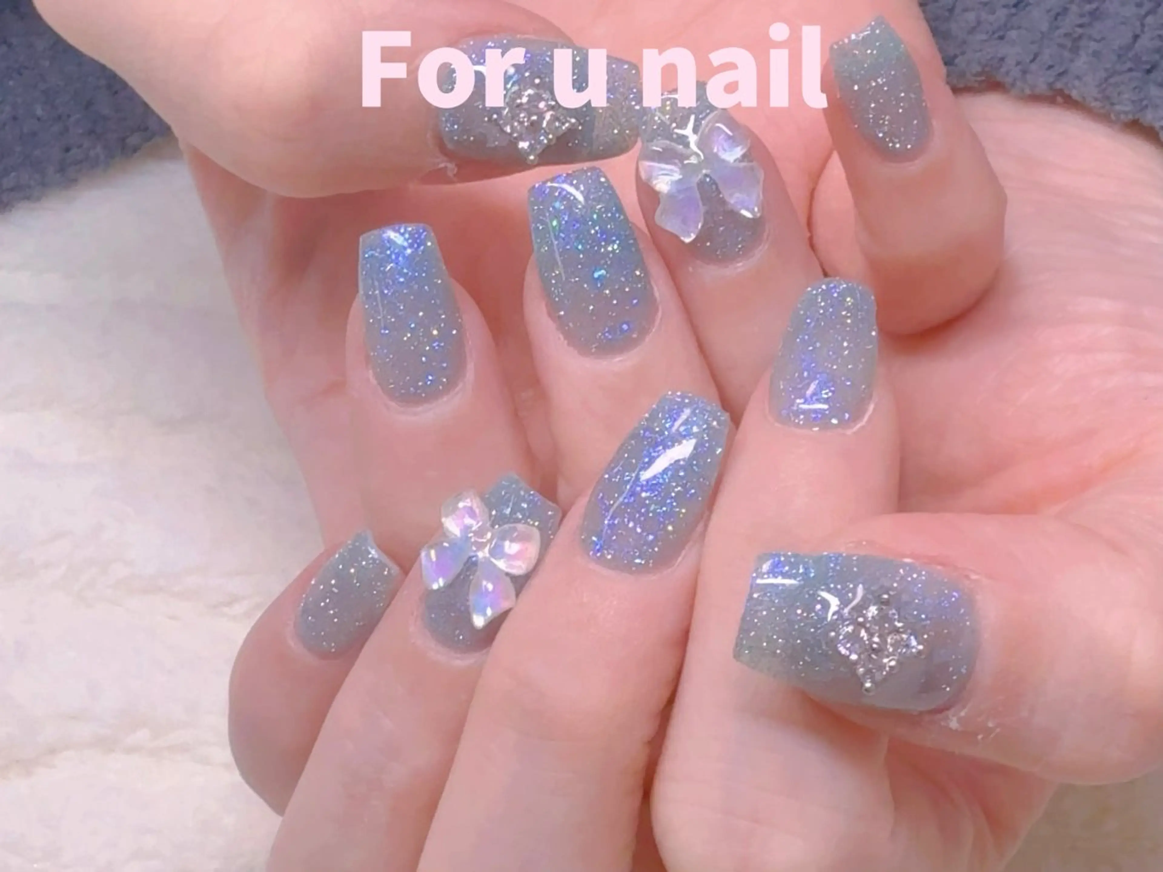 ネイル 成人式 韓国ネイル オフィスネイル cat‘s nail🐈‍⬛のネイルデザイン