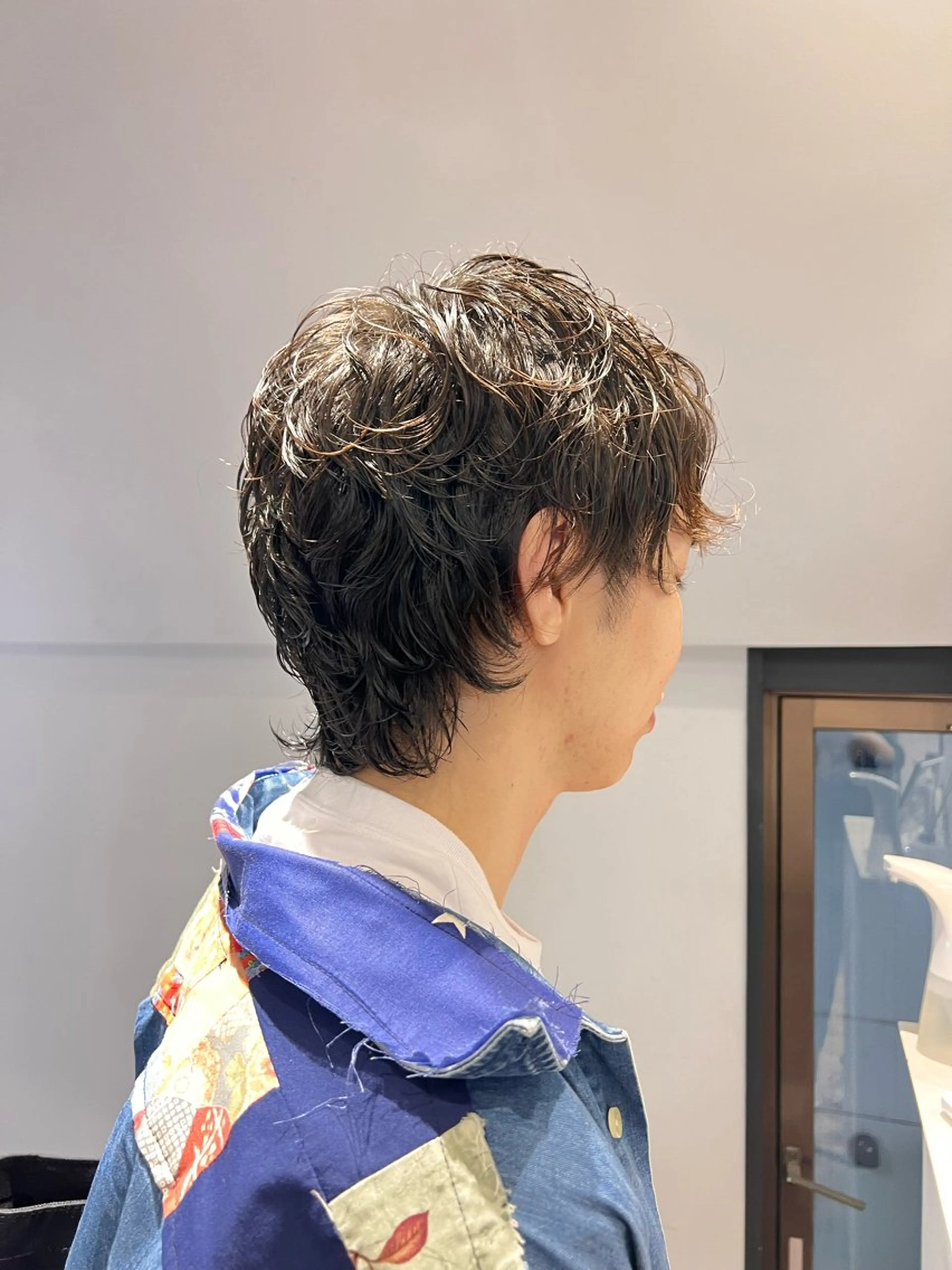 ショート パーマ メンズ 渋谷🎀透明感カラー レイヤー/mikuのヘアスタイル