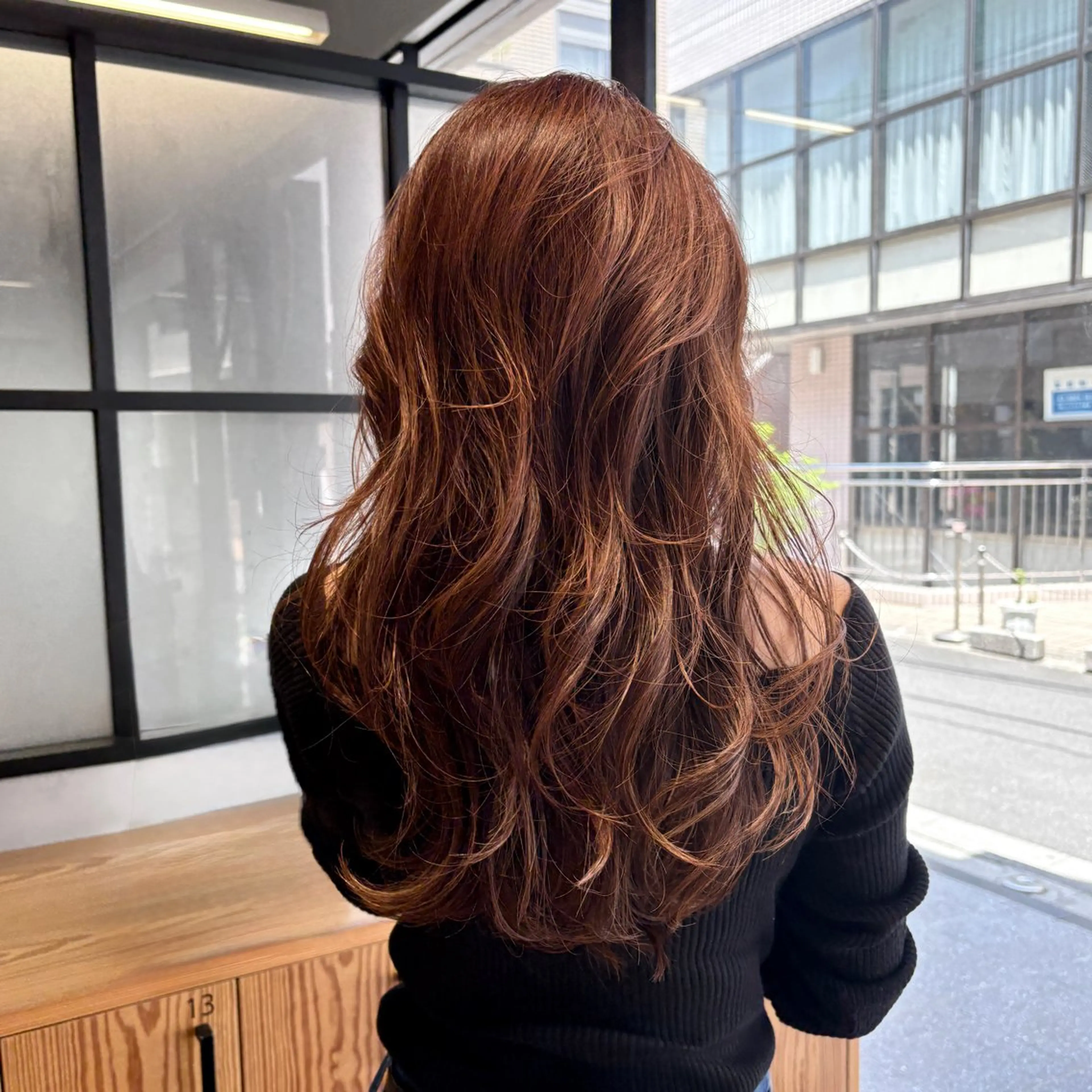 ロング カラー ベージュカラー ハイライトカラー ハイライト matka白髪ぼかし 大人ヘア/KEIKOのヘアスタイル