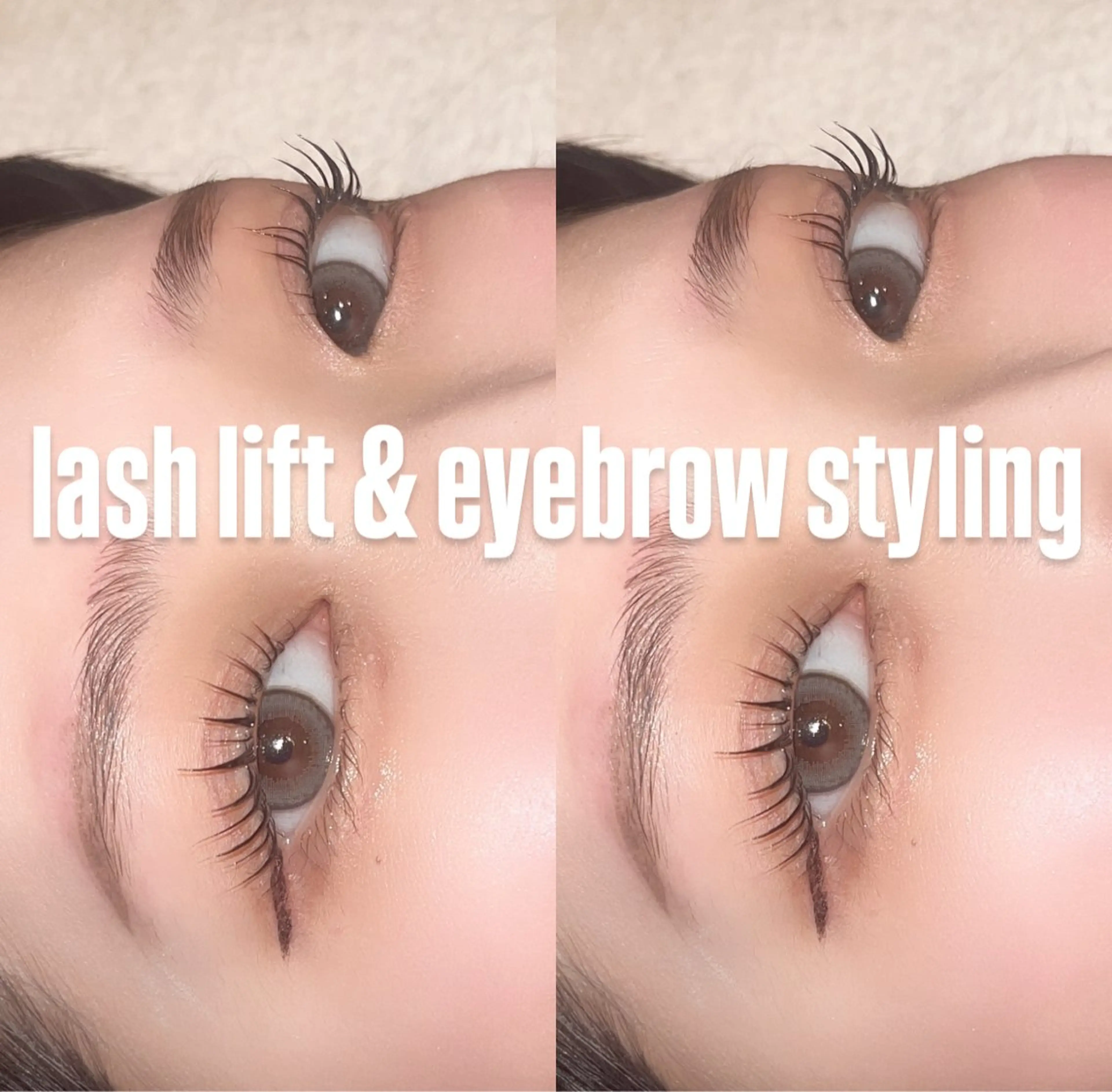 (ご新規様限定)パリジェンヌラッシュリフト×美眉スタイリング💕の写真