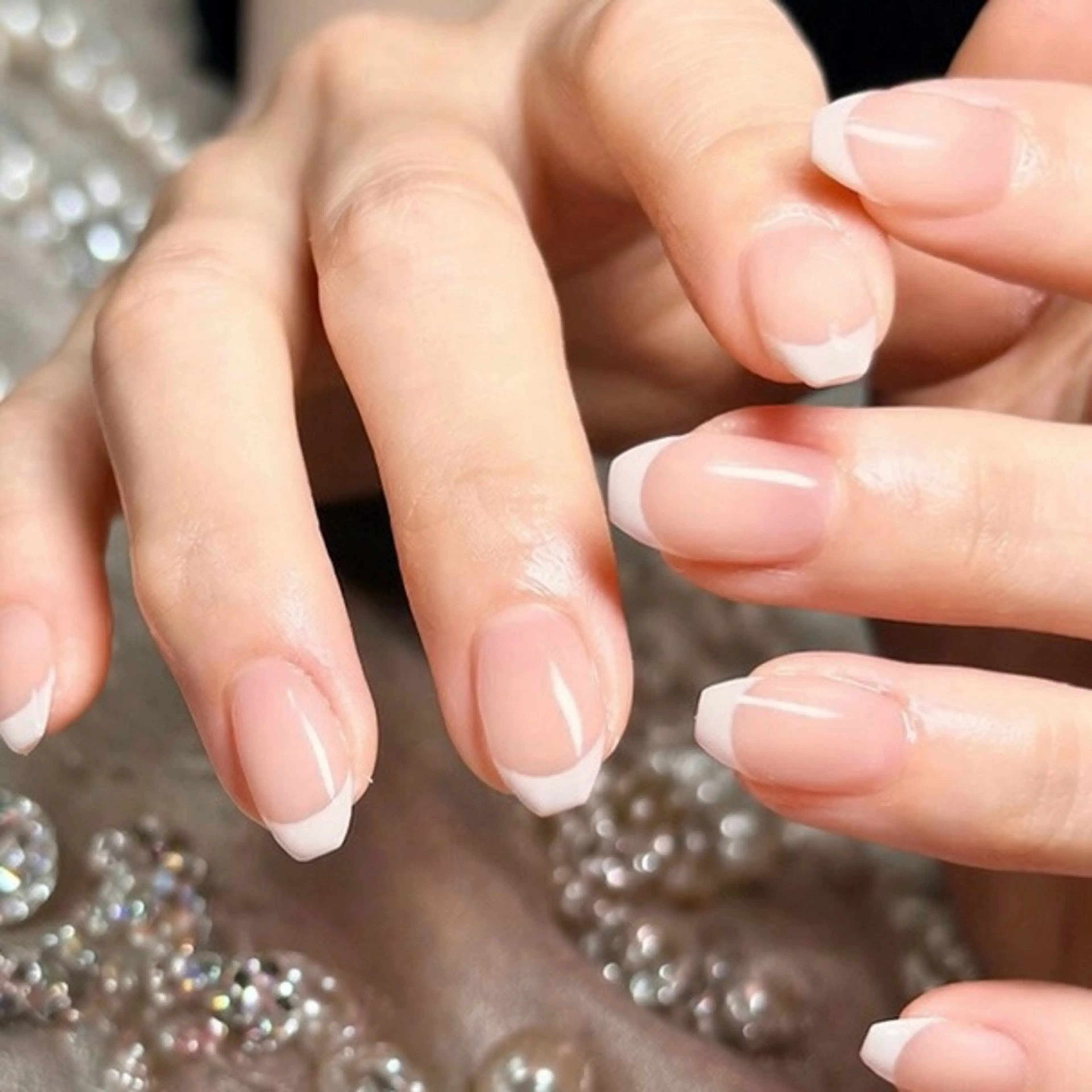 ネイル フレンチネイル ハンドネイル Nail Rinonのネイルデザイン