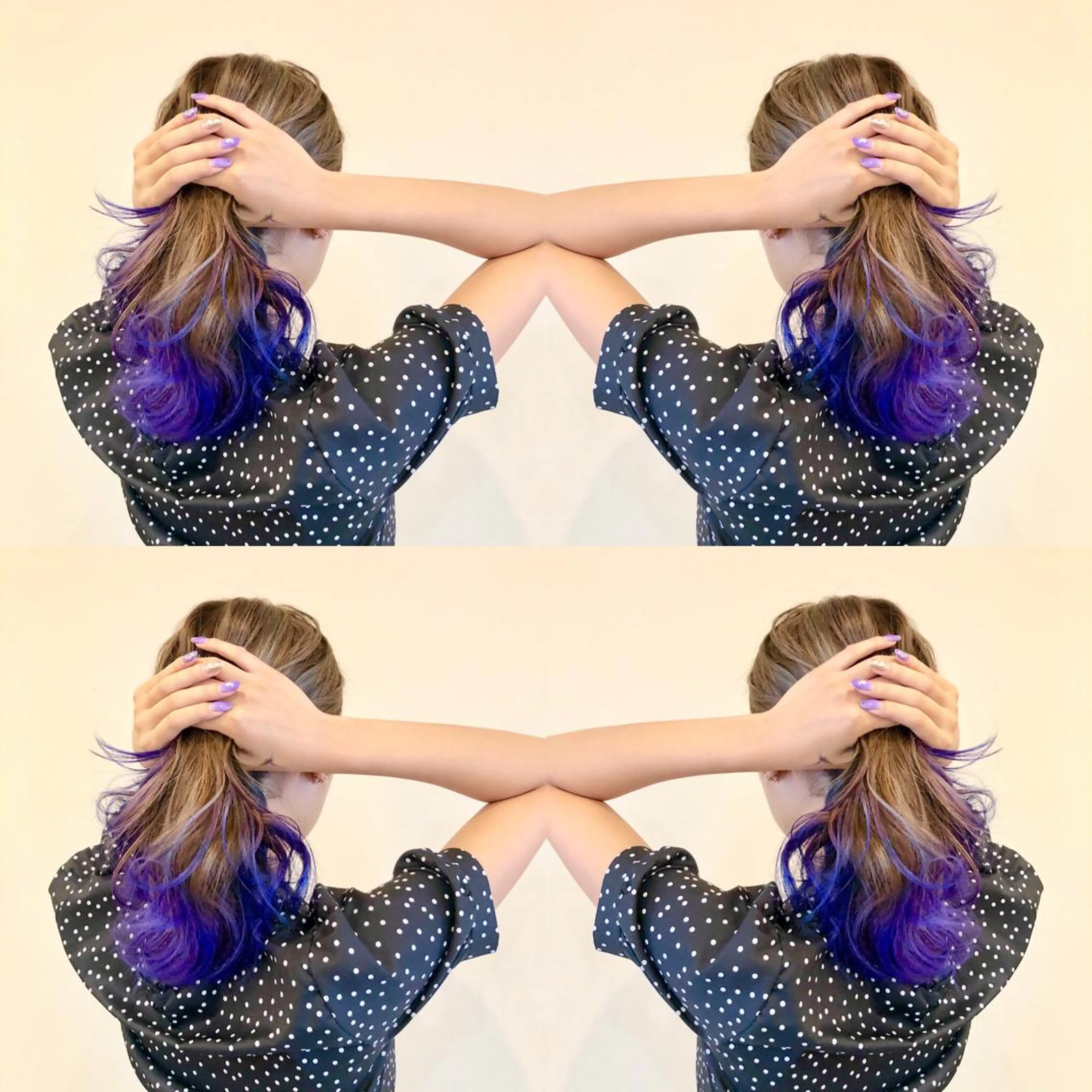 セミロング カラー ヘアカラー Hair make VERDA所属・宮下 耕平のヘアスタイル