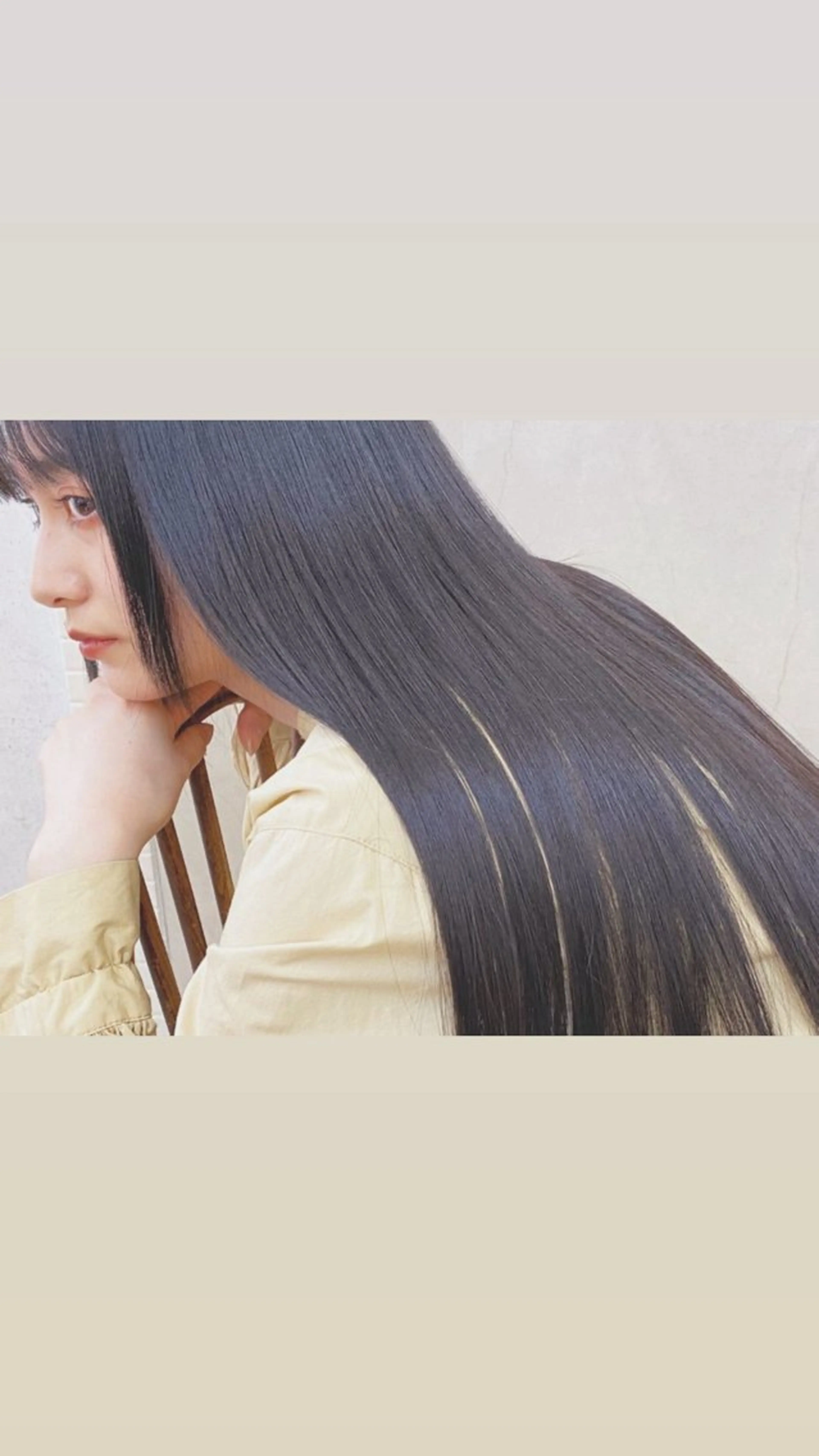 ロング 松村 ひかりのヘアスタイル