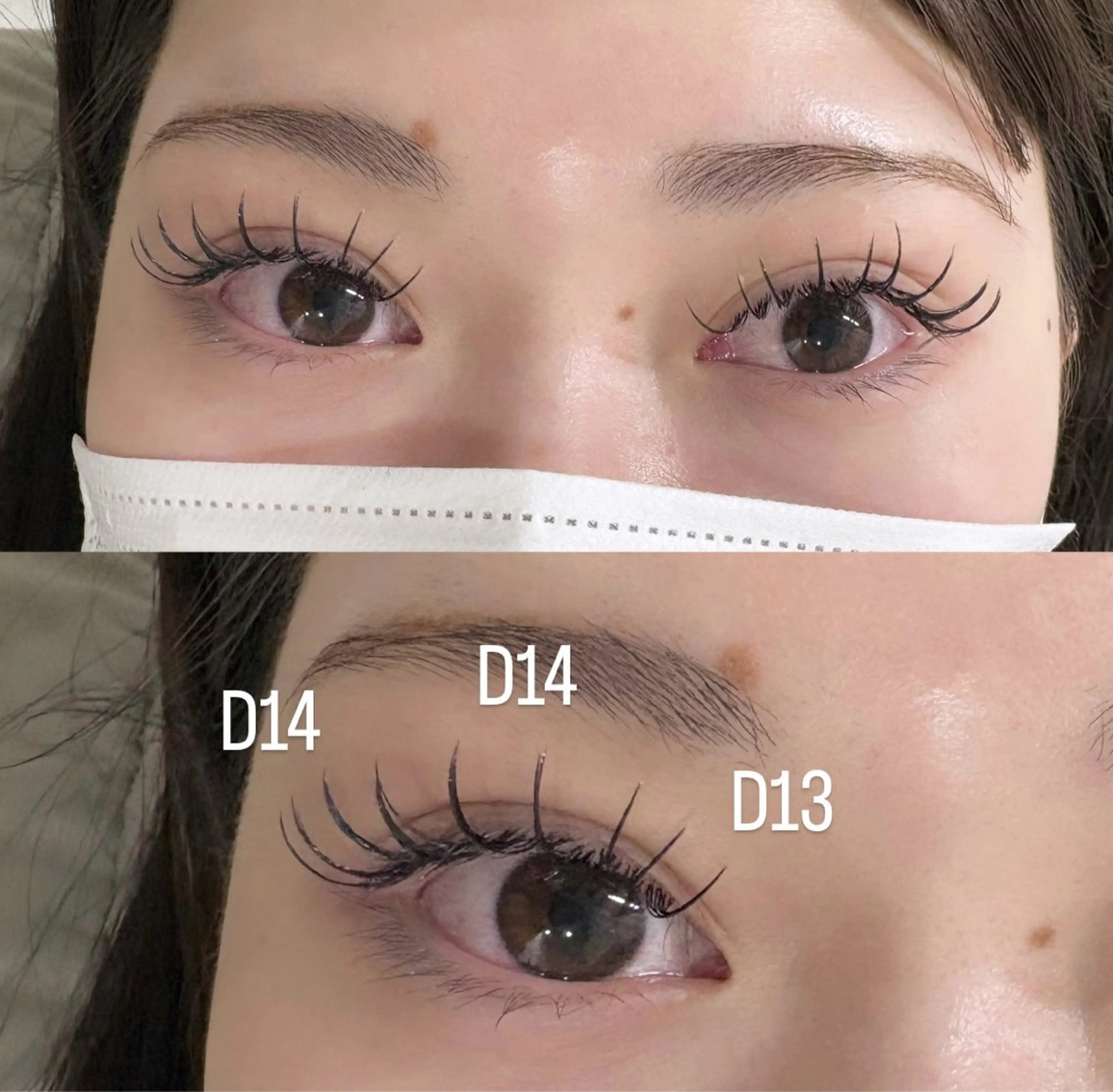 マツエク・マツパ フラットラッシュ Holus Moriguchiのマツエク・マツパデザイン