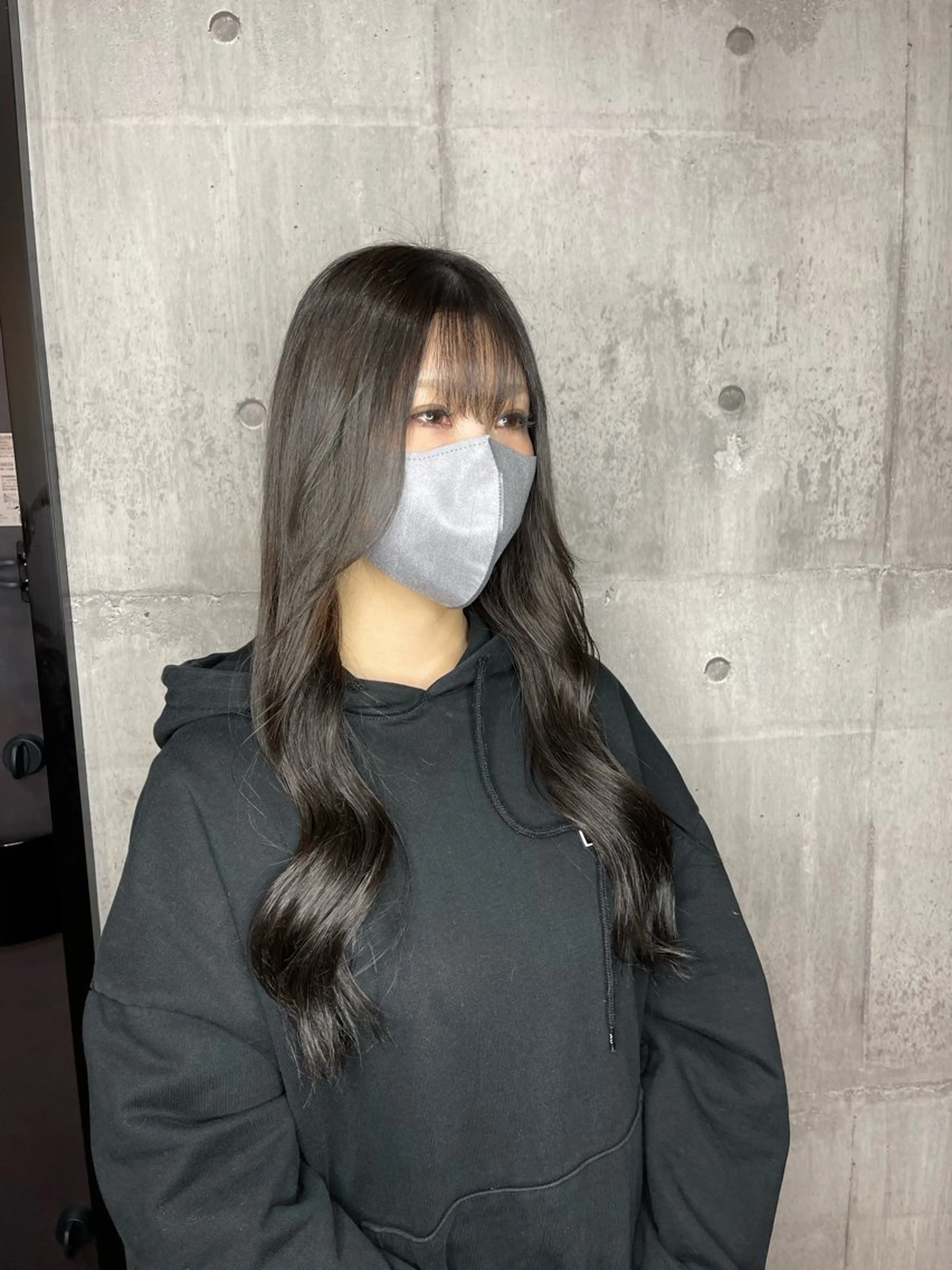 ロング カラー 透明感カラー Felice Erikaのヘアスタイル