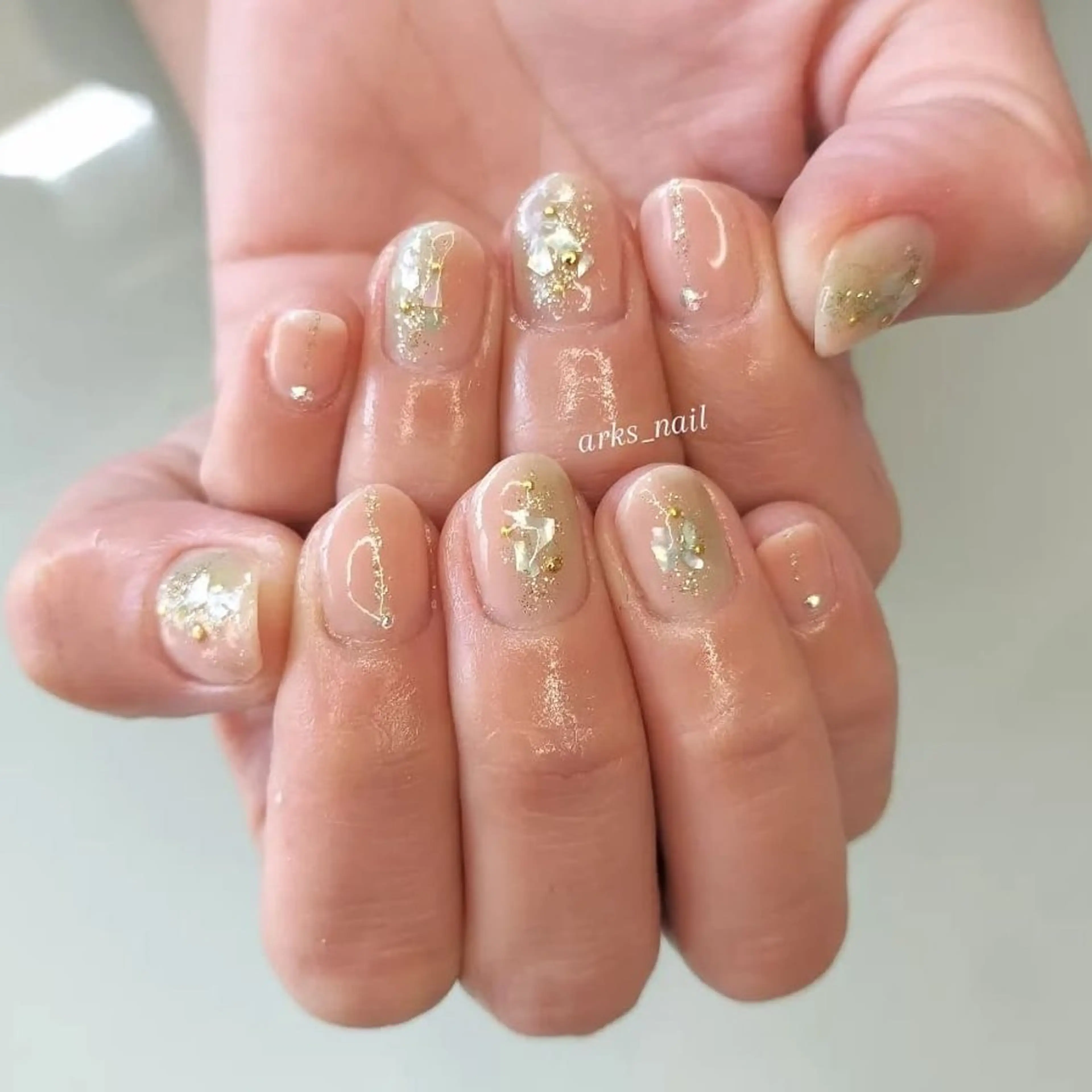 ネイル ジェルネイル ハンドネイル arks nailのネイルデザイン
