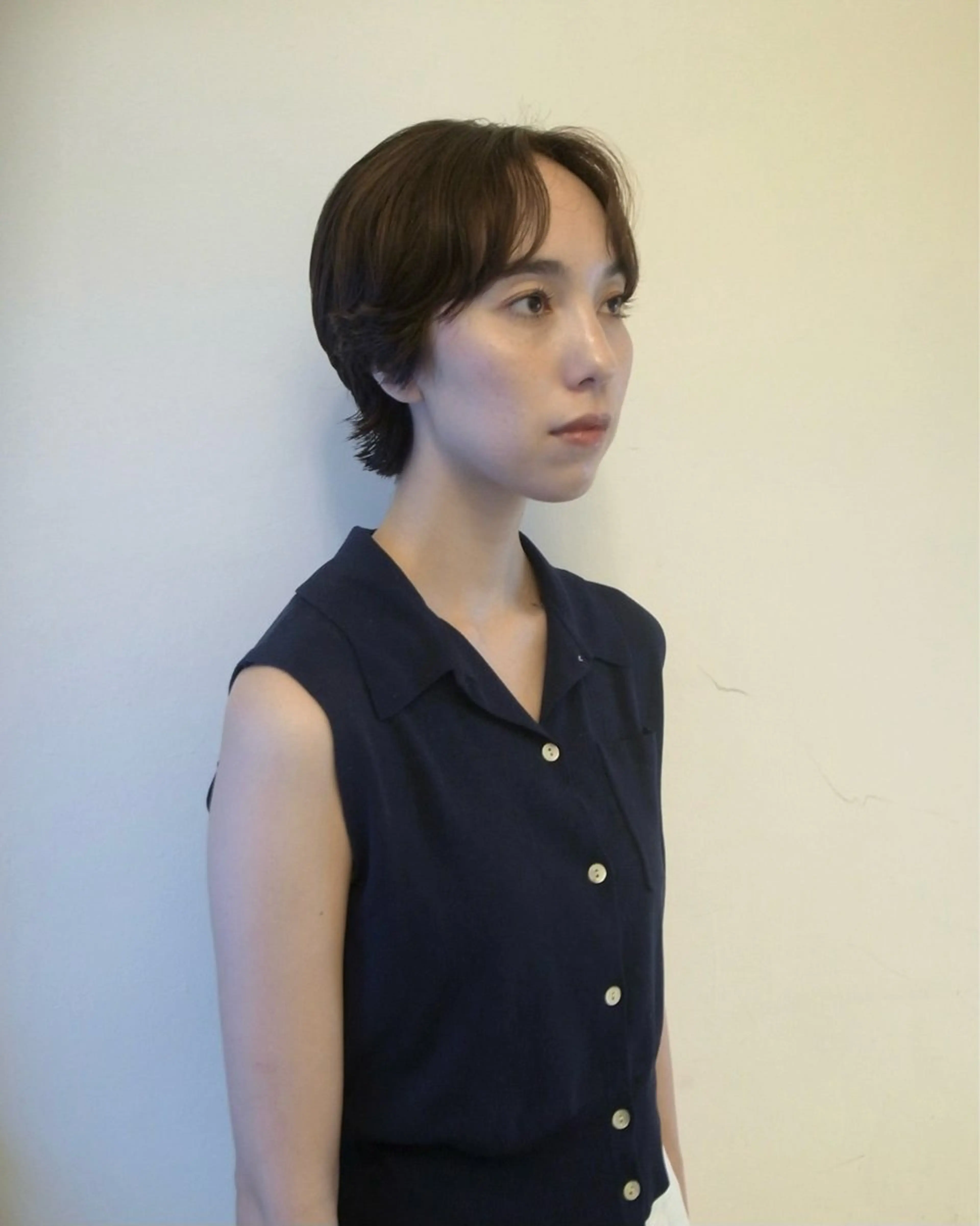 ショート パーマ くせ毛 ショートヘア maki @pullnocのヘアスタイル