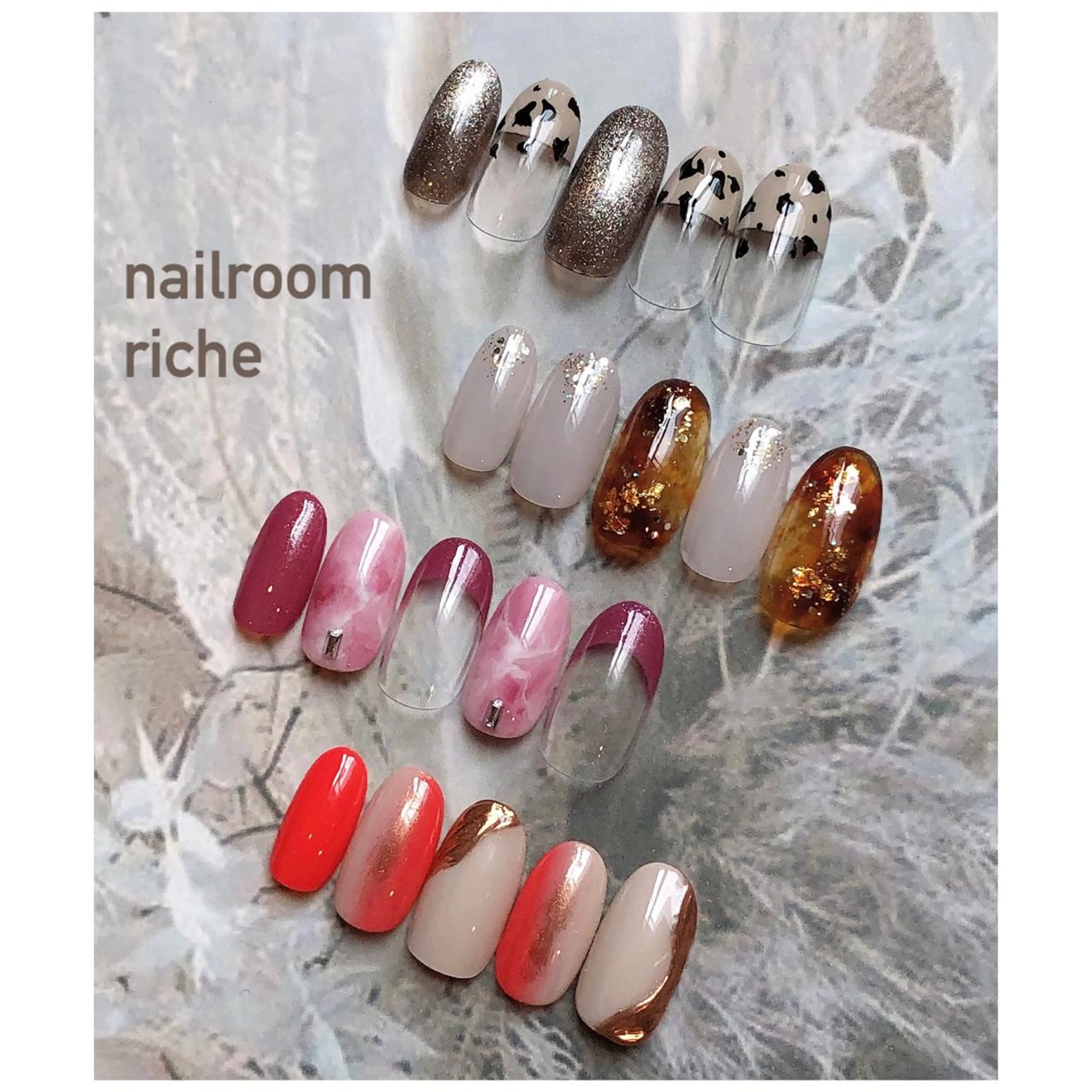 ネイル ハンドネイル nailroom richeのネイルデザイン