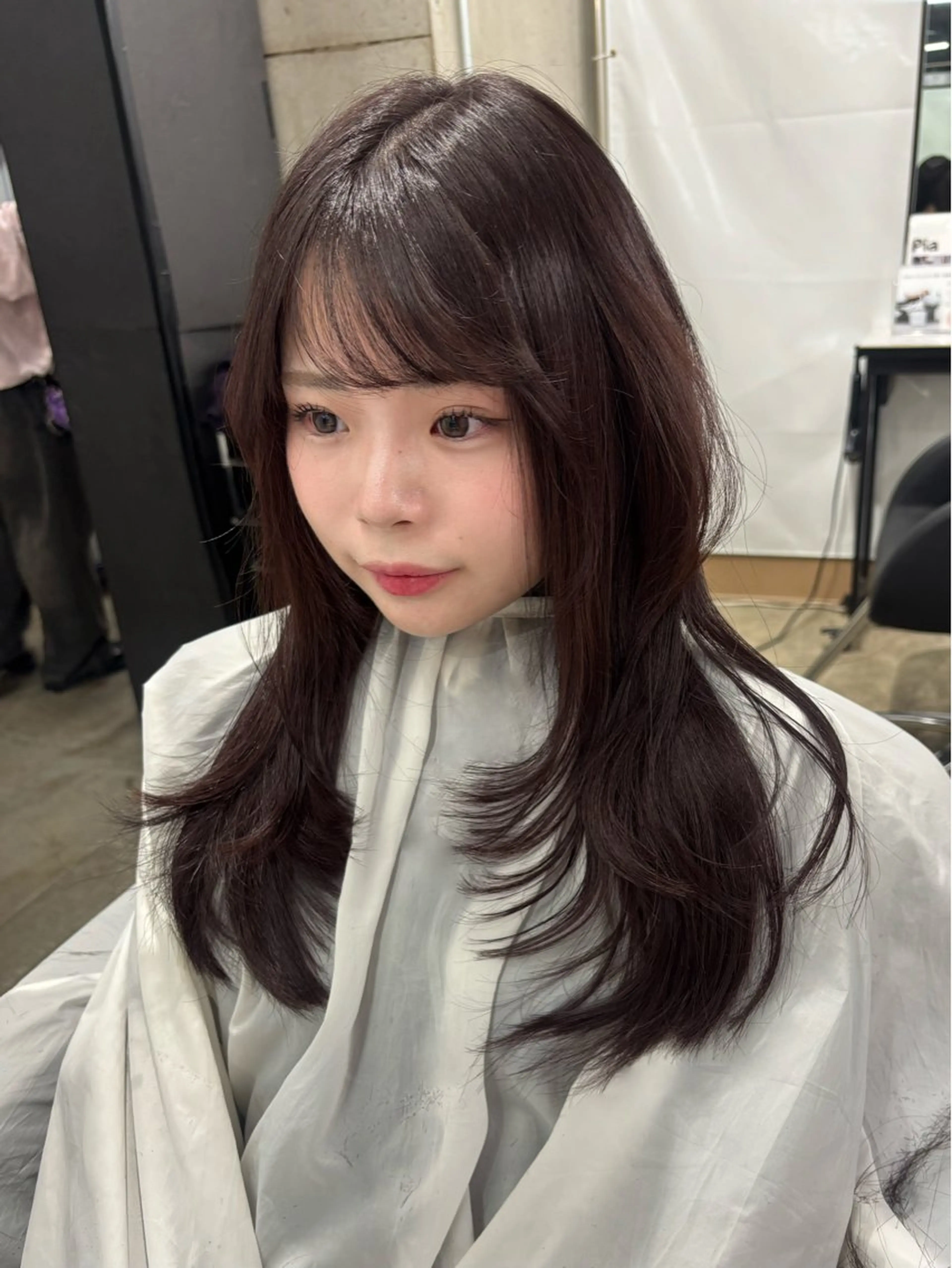 ロング カラー カット ヘアカラー ⭐︎ハイトーン /レイヤー✩momoのヘアスタイル