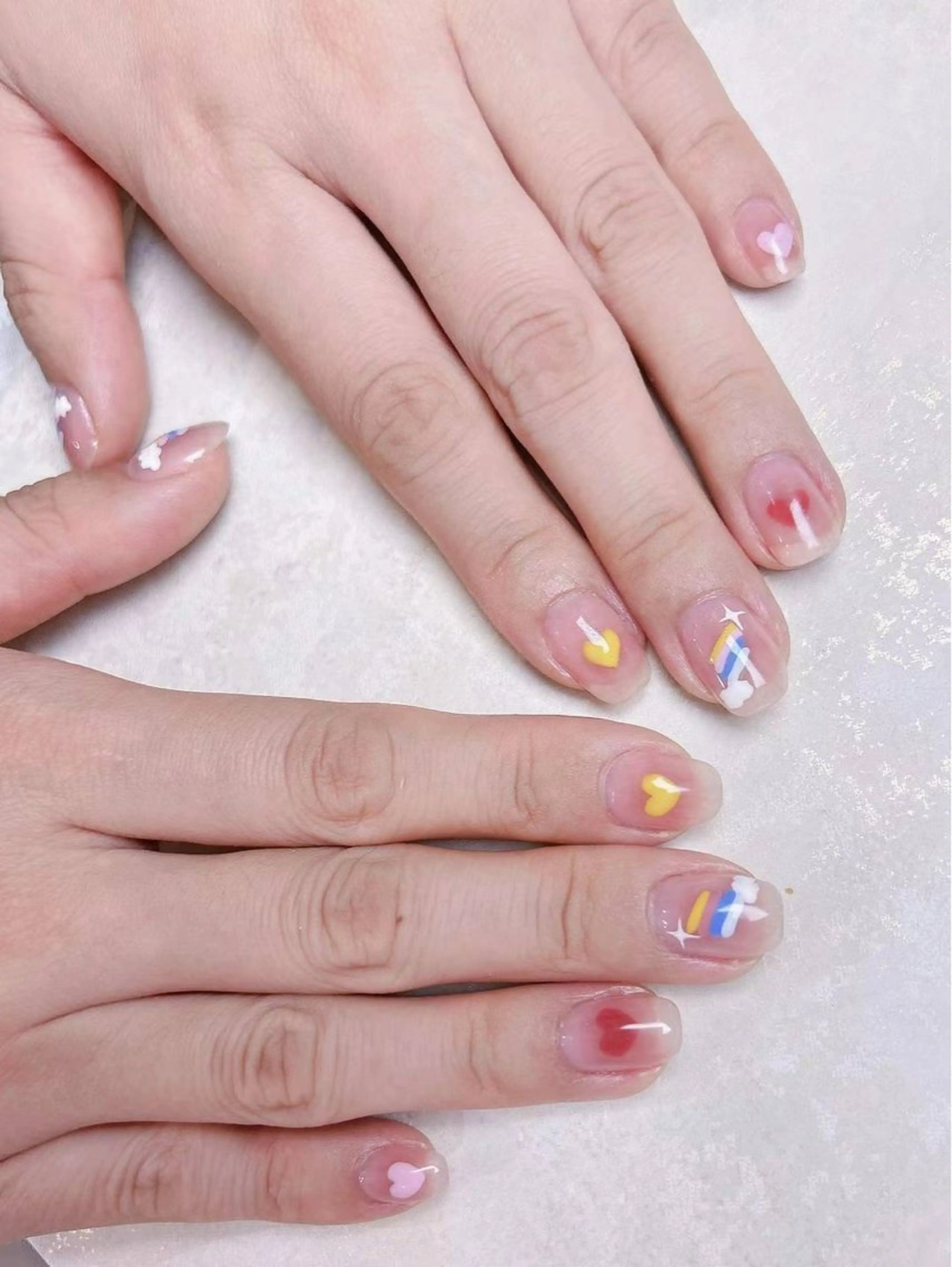 ネイル アートネイル チークネイル フラワーネイル フットネイル ジェルネイル Babarla Nailのネイルデザイン
