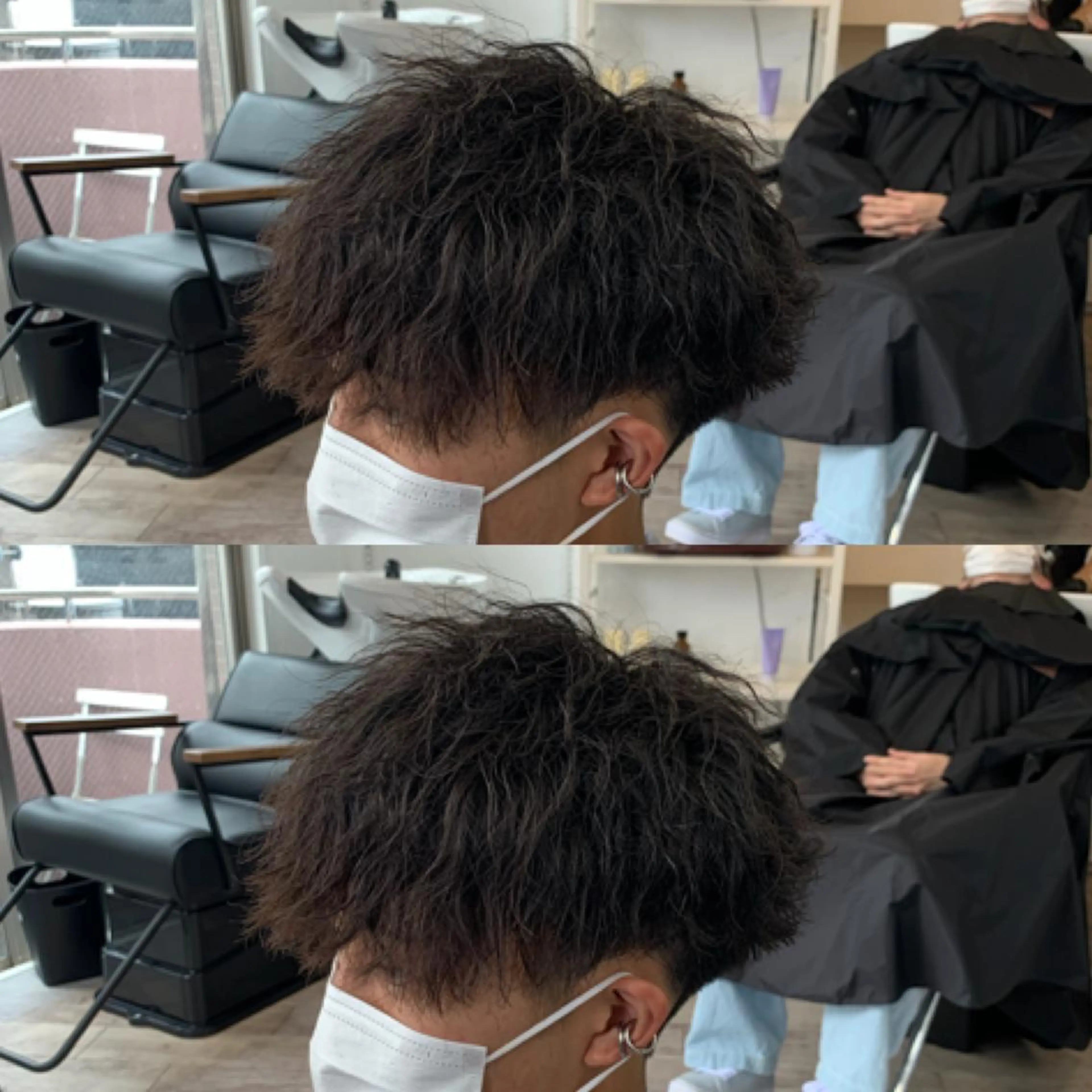 ショート パーマ メンズ マッシュ メンズ専門店 店長 小柳 裕夢のヘアスタイル