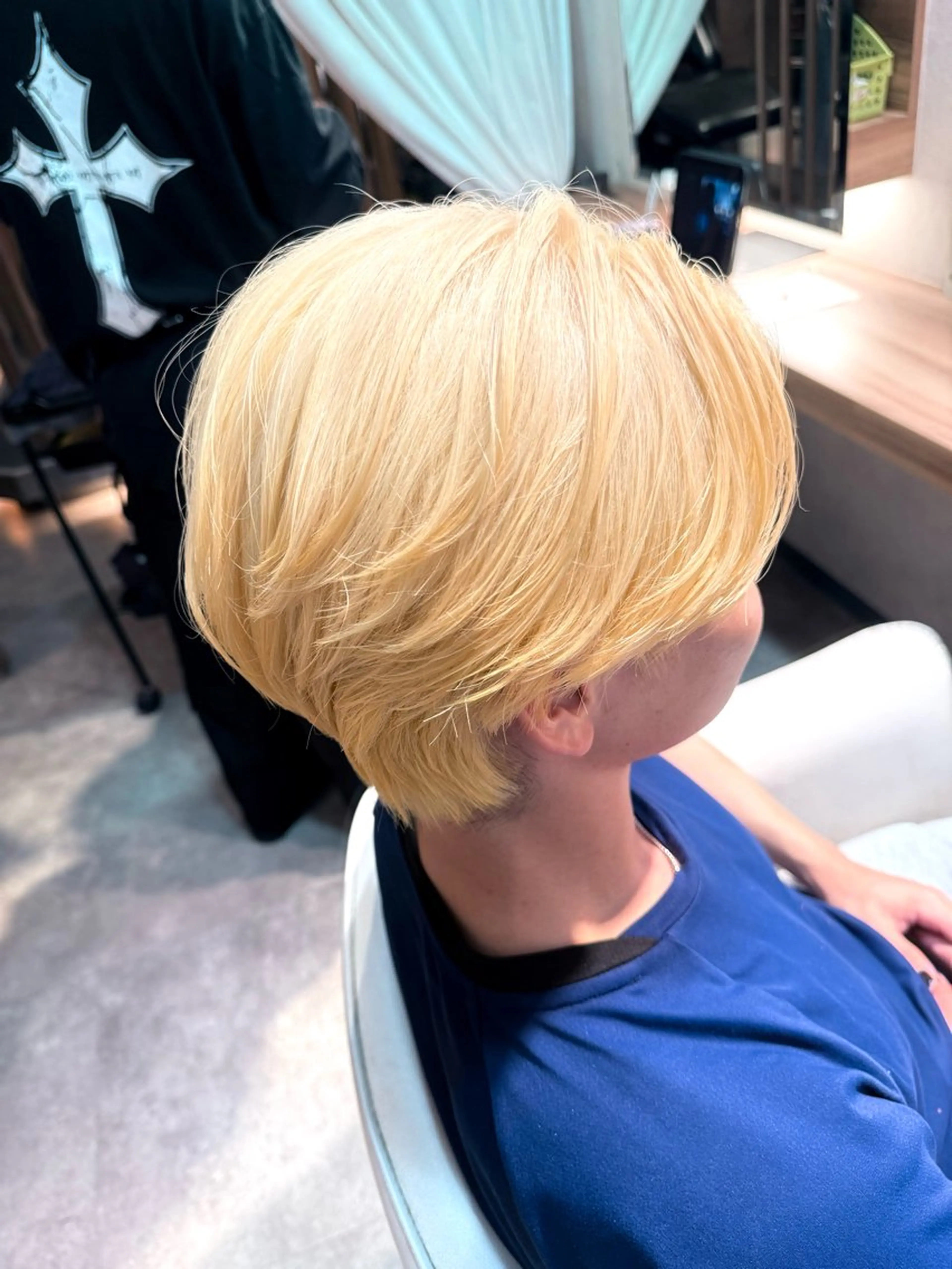 メンズ メンズブリーチ 葛西 夏海のヘアスタイル