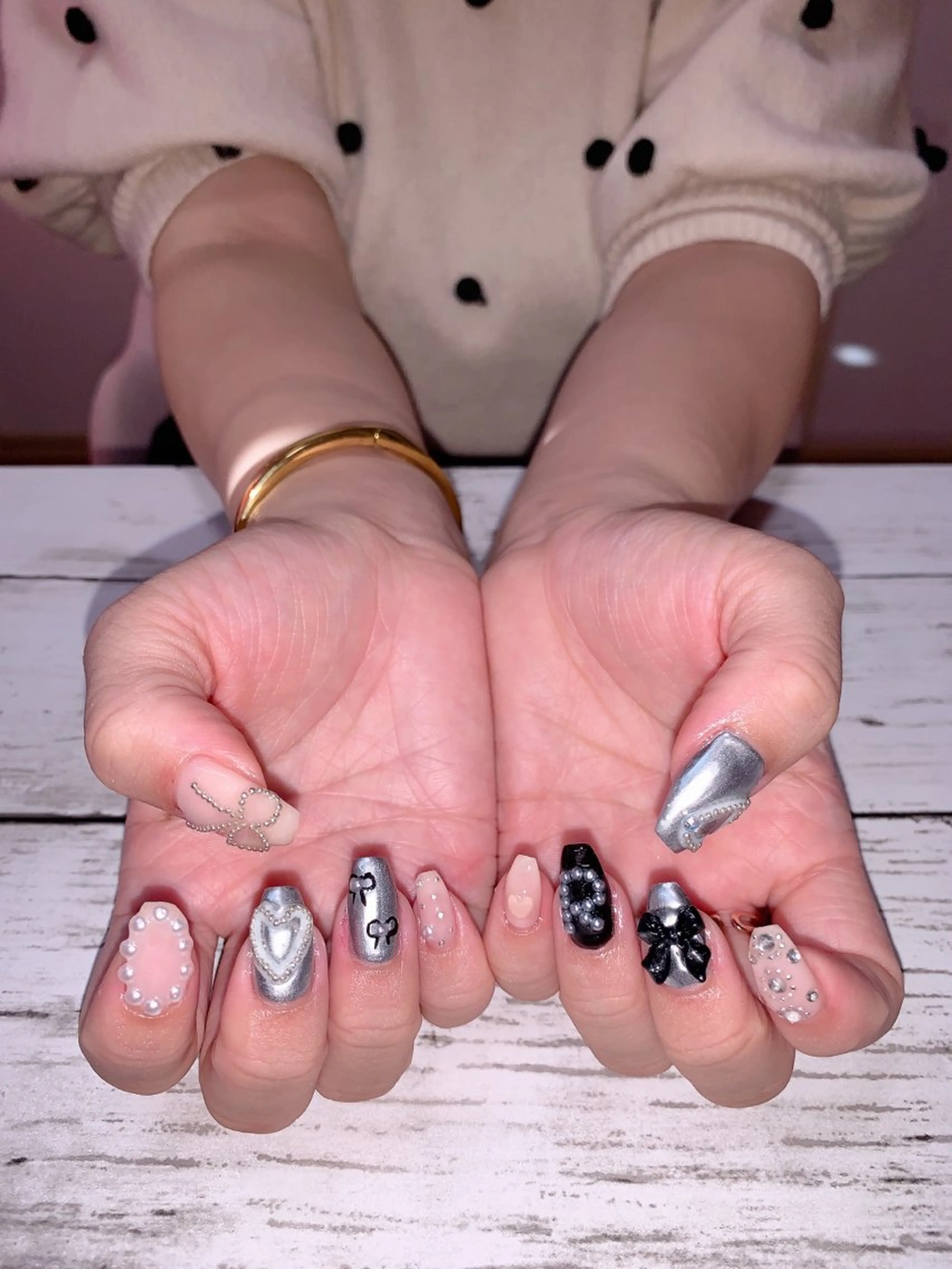 ネイル ゆず秋葉原 Vickyのネイルデザイン