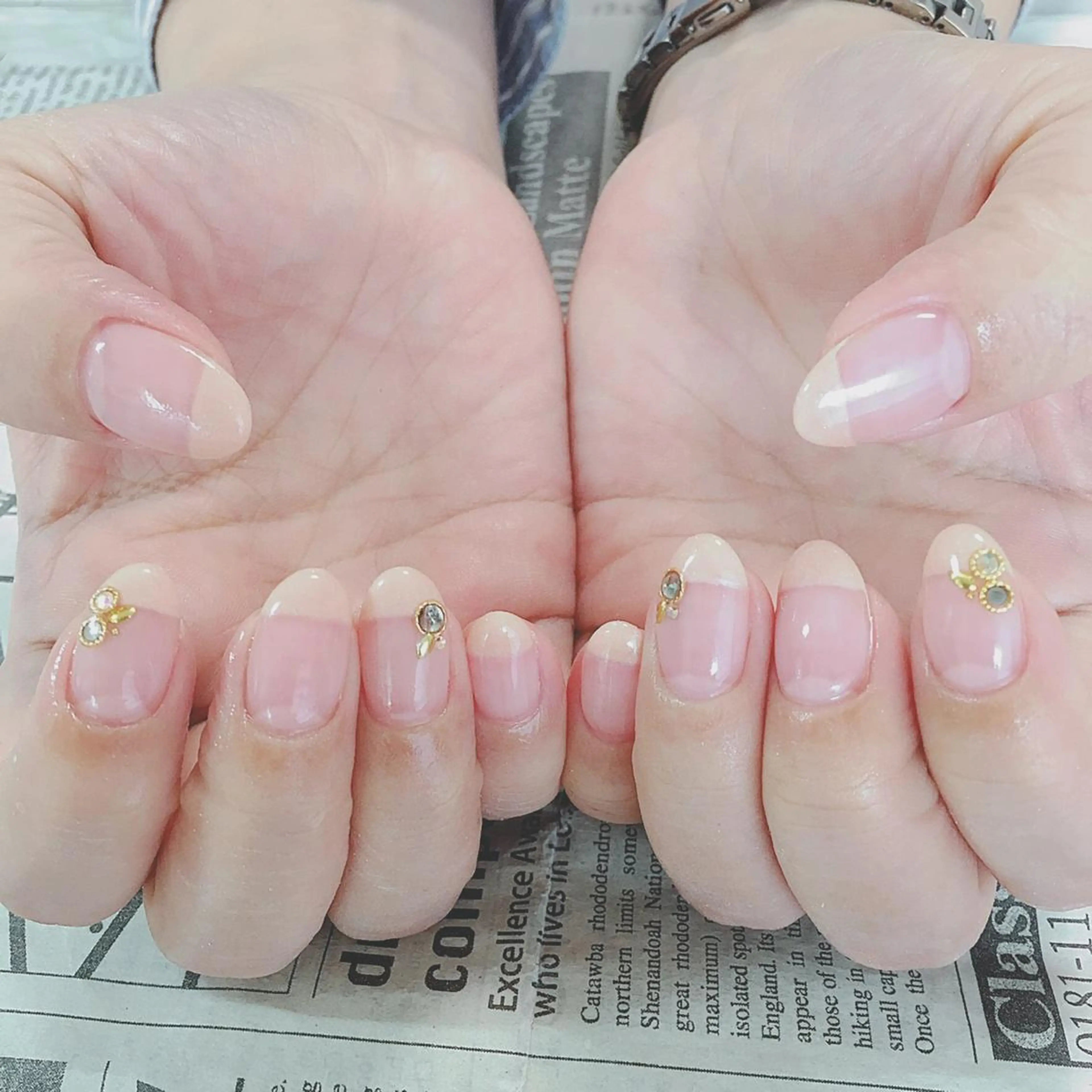 ネイル ハンドネイル ハンドケア 森山 舞のネイルデザイン