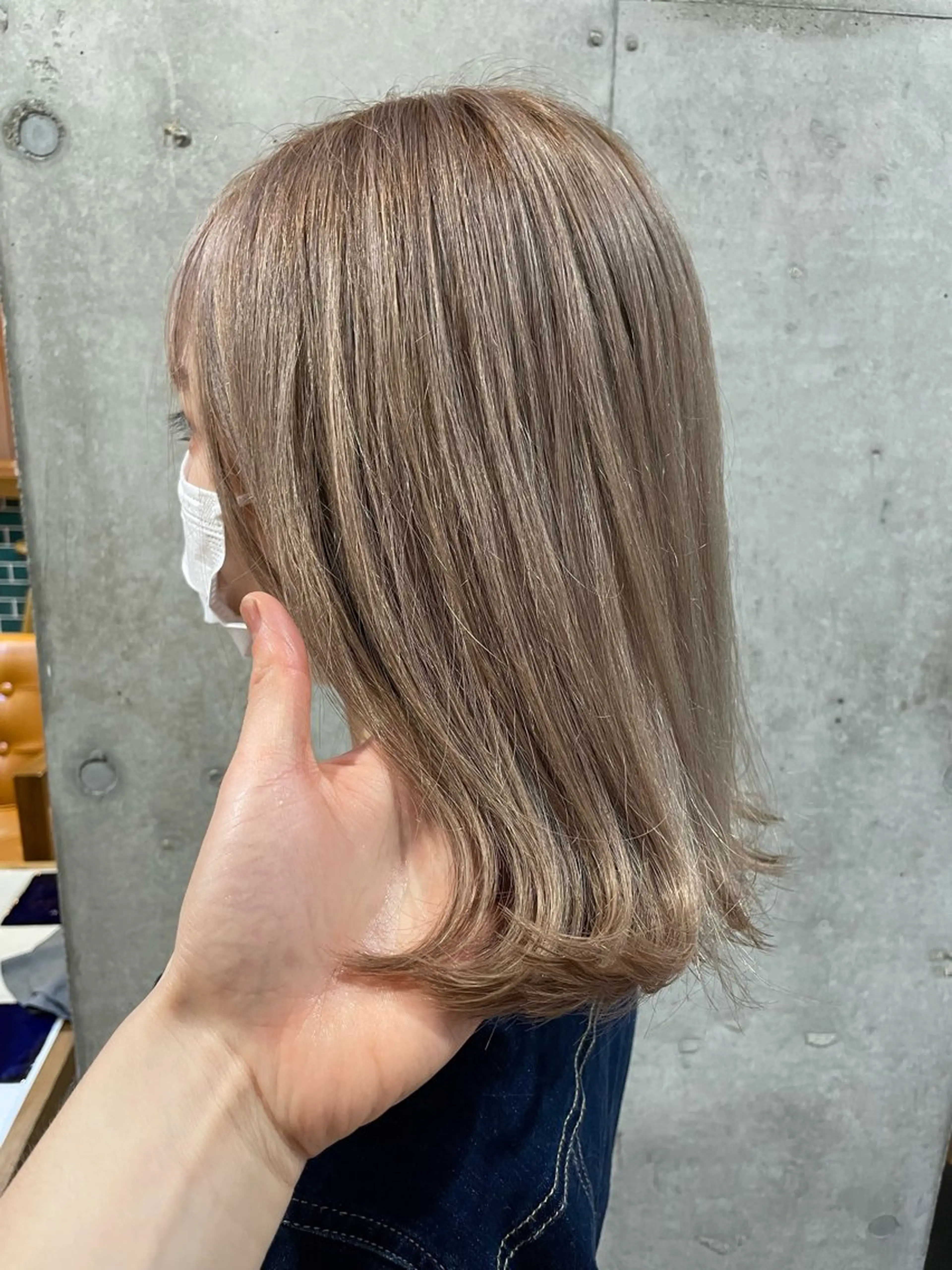 ミディアム カラー ヘアアレンジ ヘアカラー トリートメント ヘアセット レイヤー/髪質改善/ メンズ/北 啓吾のヘアスタイル