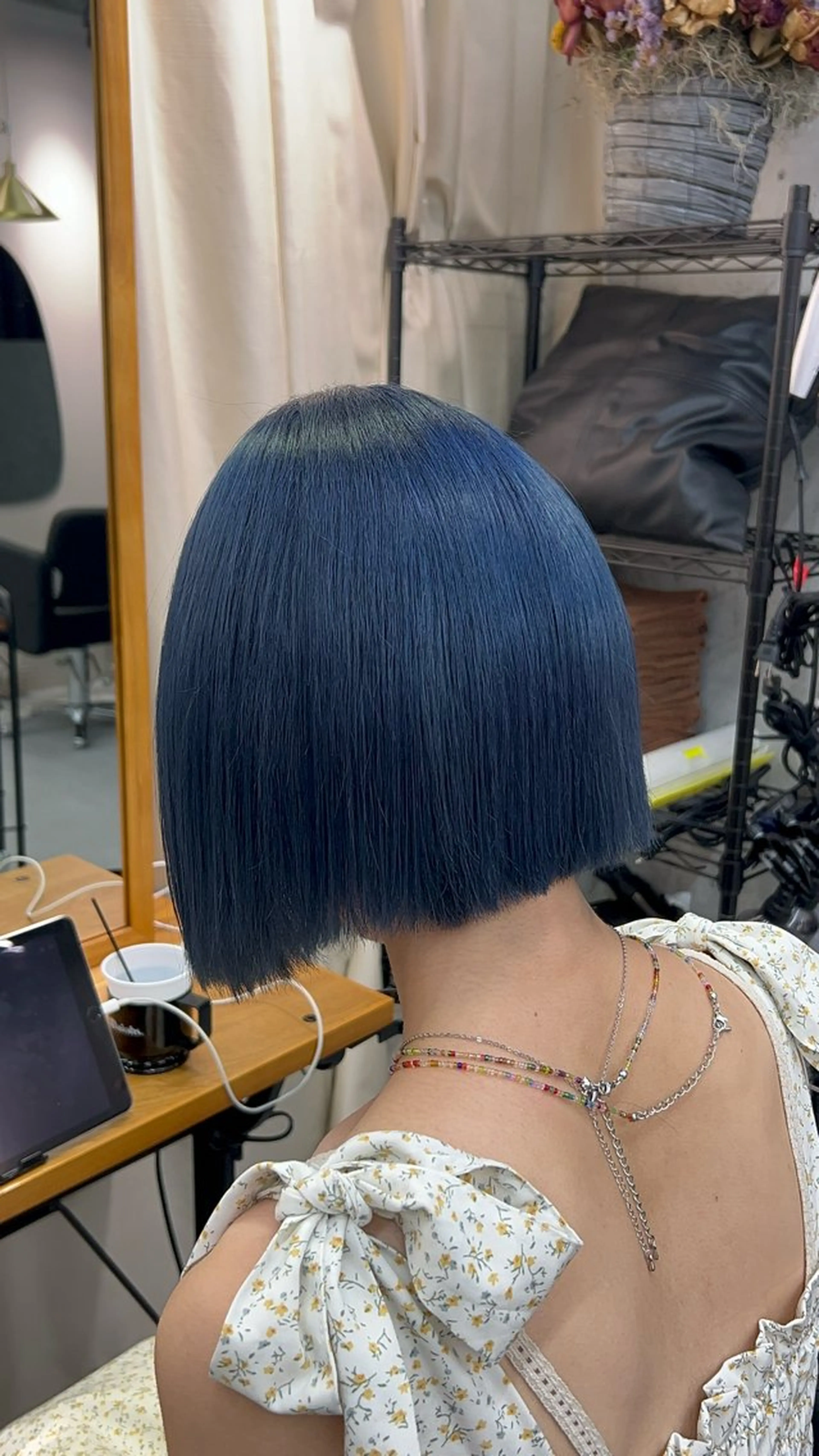 カラー ヘアカラー トリートメント YUDAIブリーチ• カラー/心斎橋•難波のヘアスタイル