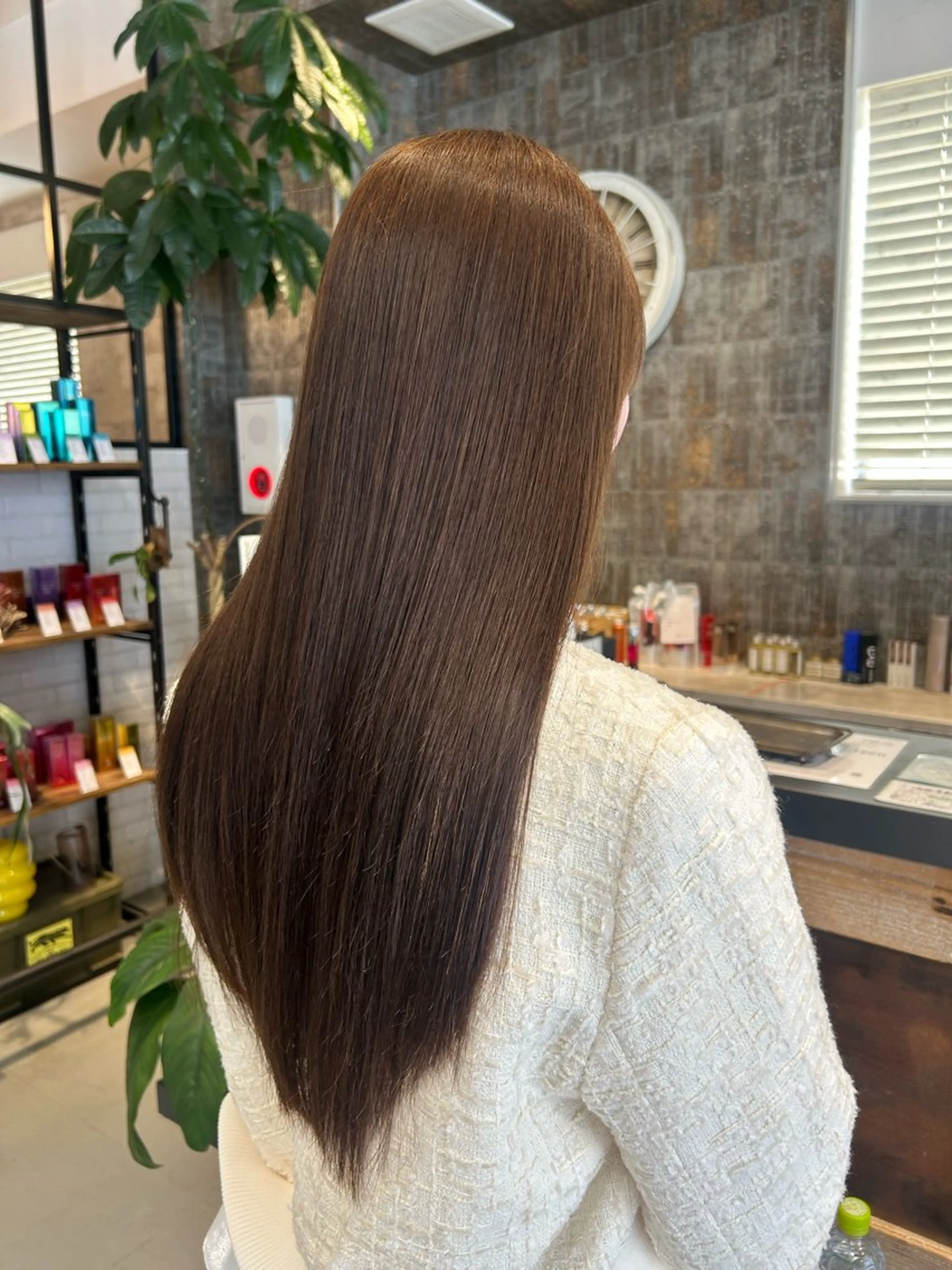 カラー ブラウンカラー ナチュラルブラウン The C 海老名 SHUREIのヘアスタイル