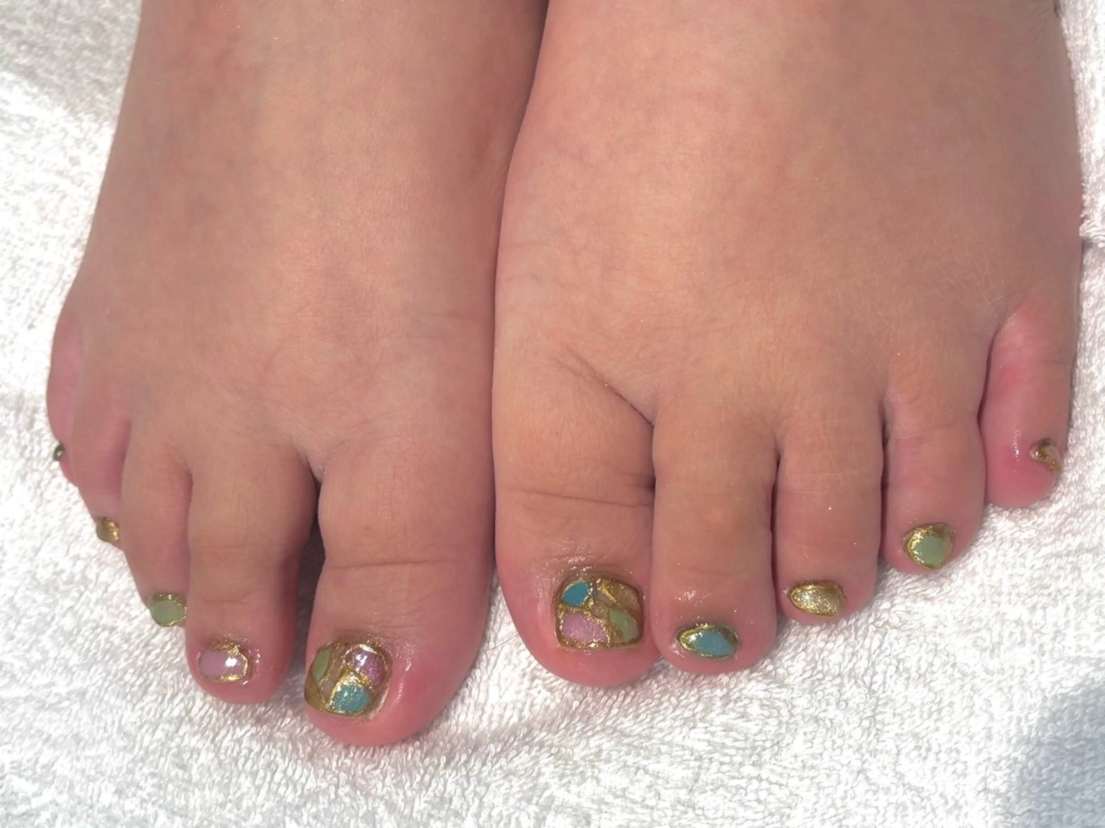 ネイル フットネイル CECIL beauty labo所属・田中 梨奈のネイルデザイン