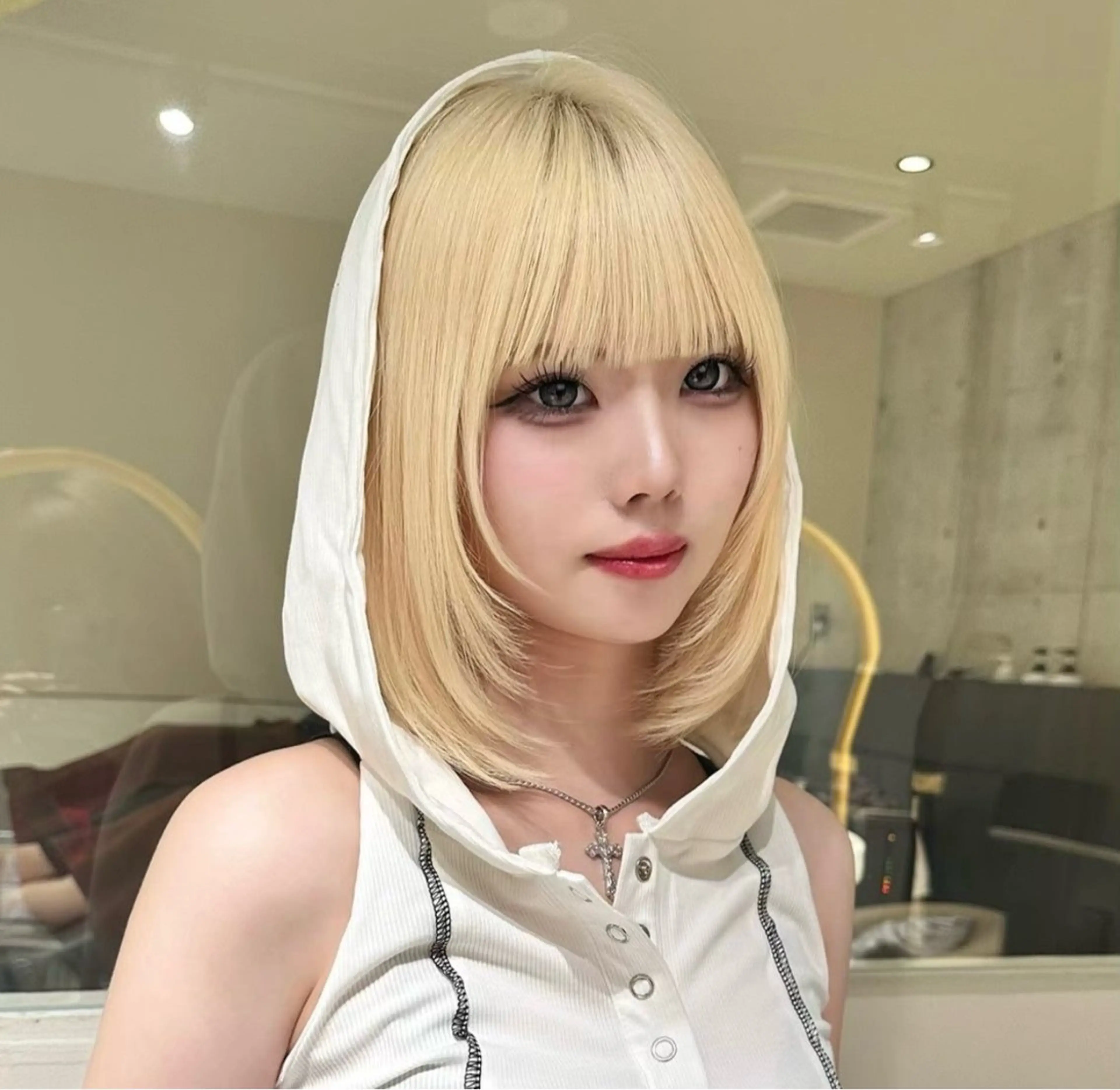 ミディアム 🎀Rimi୨୧ ✨艶✨color🎀のヘアスタイル