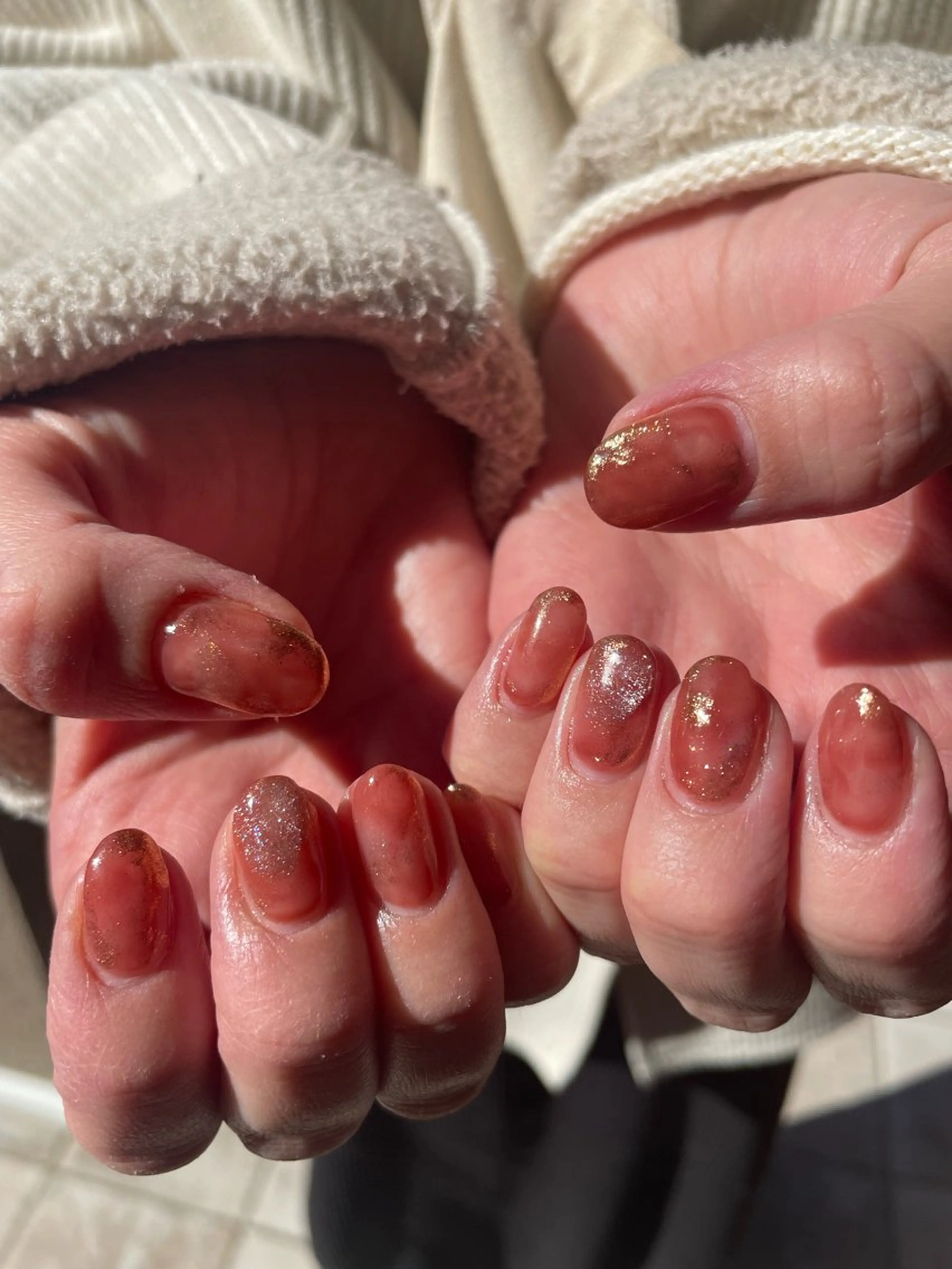 ネイル ハンドネイル 甲府市徳行 🧸prunelleのネイルデザイン