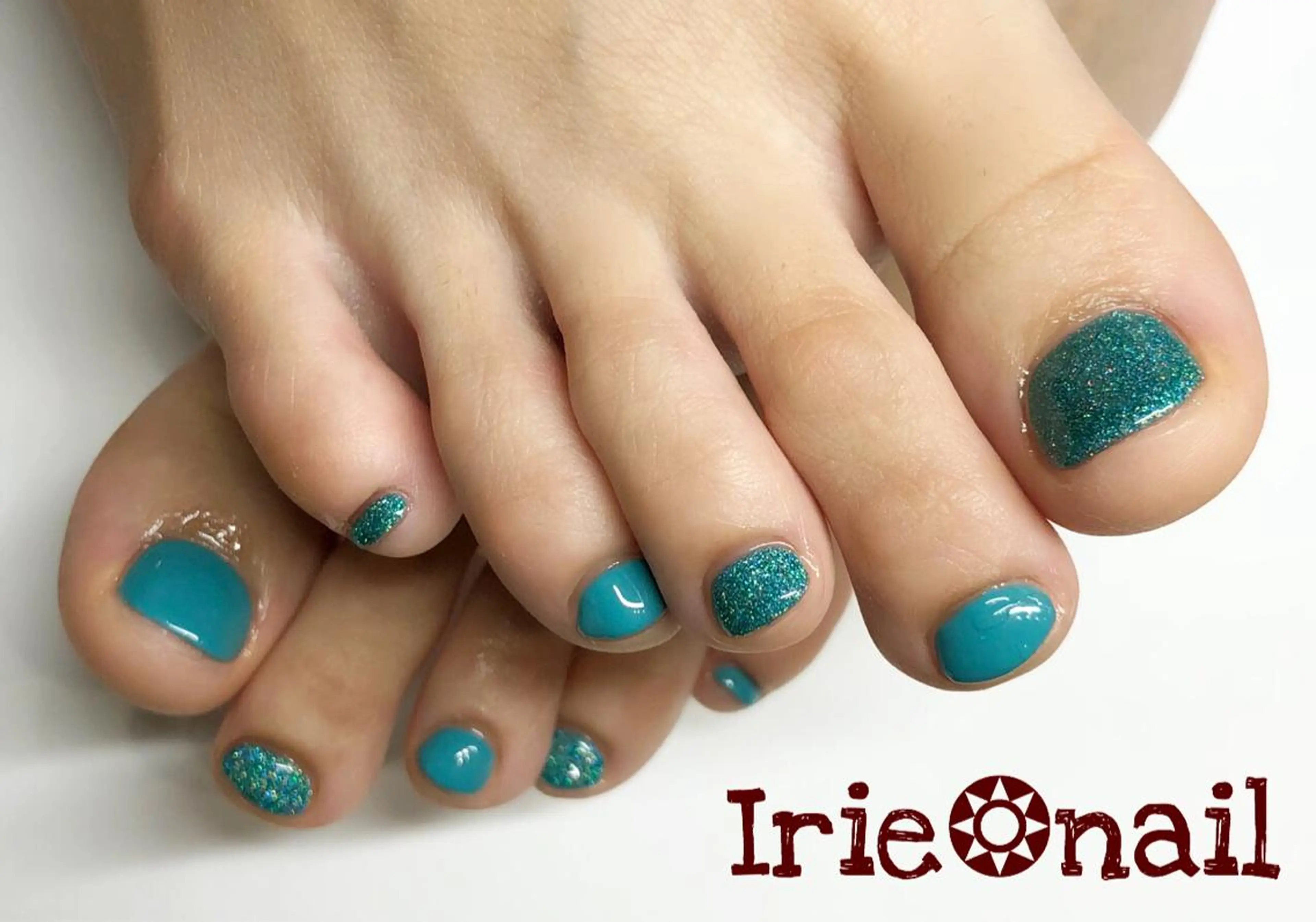 ネイル フットネイル 與儀 知佳のネイルデザイン