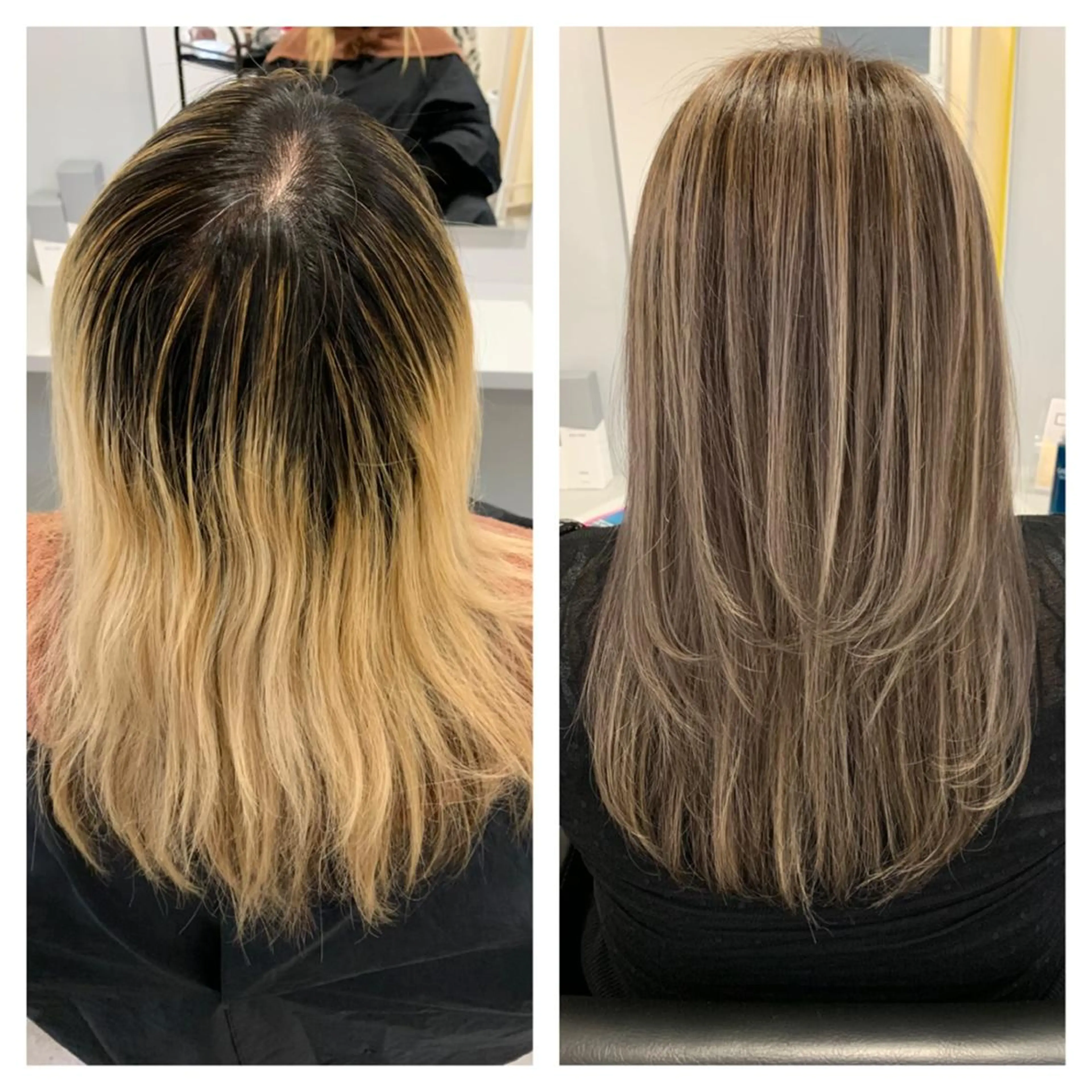 ミディアム カラー ハイライトカラー ハイライト Anuanua’Oe 🌿misa🌿のヘアスタイル