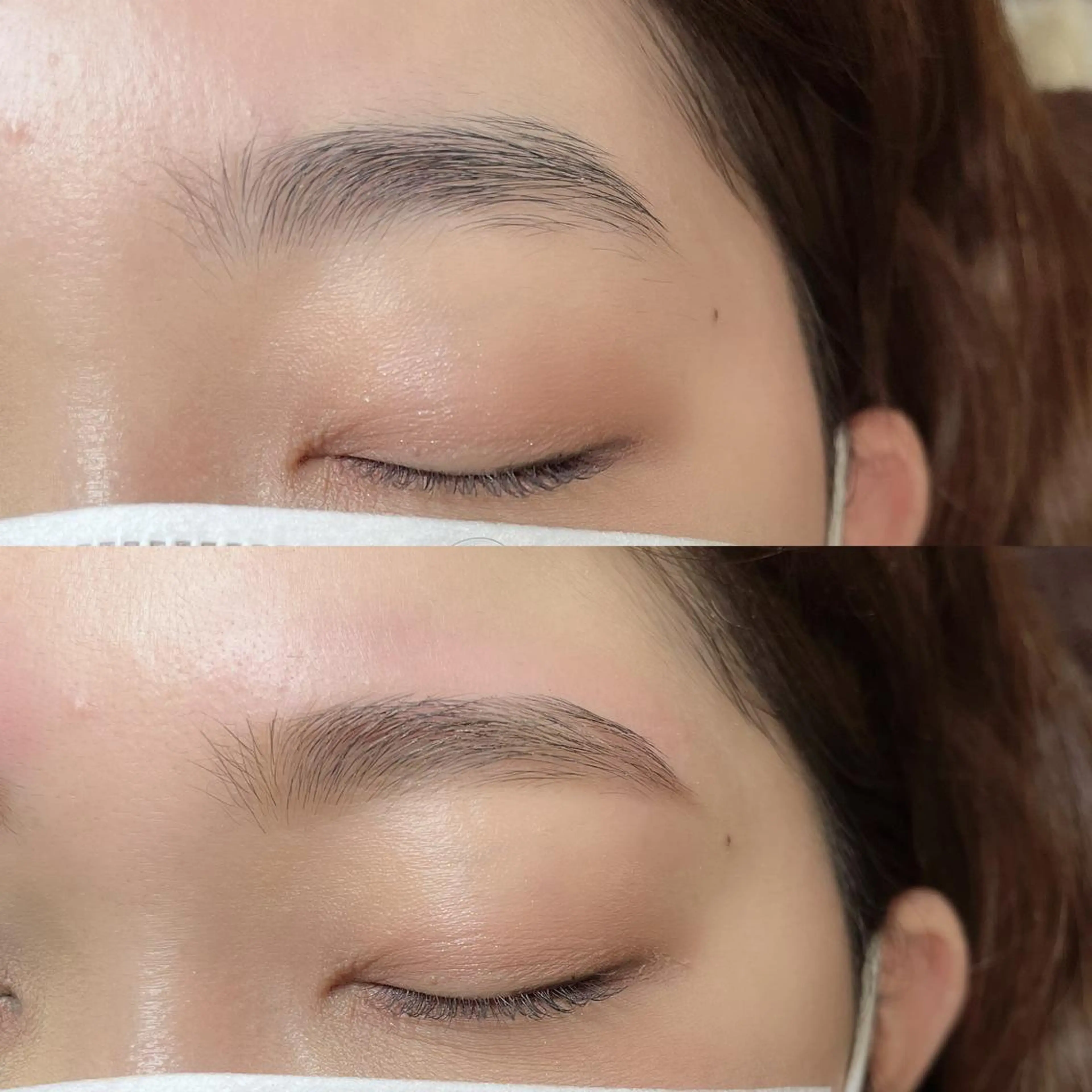 アイブロウ ワックス脱毛 江里口 はるかのマツエク・マツパデザイン