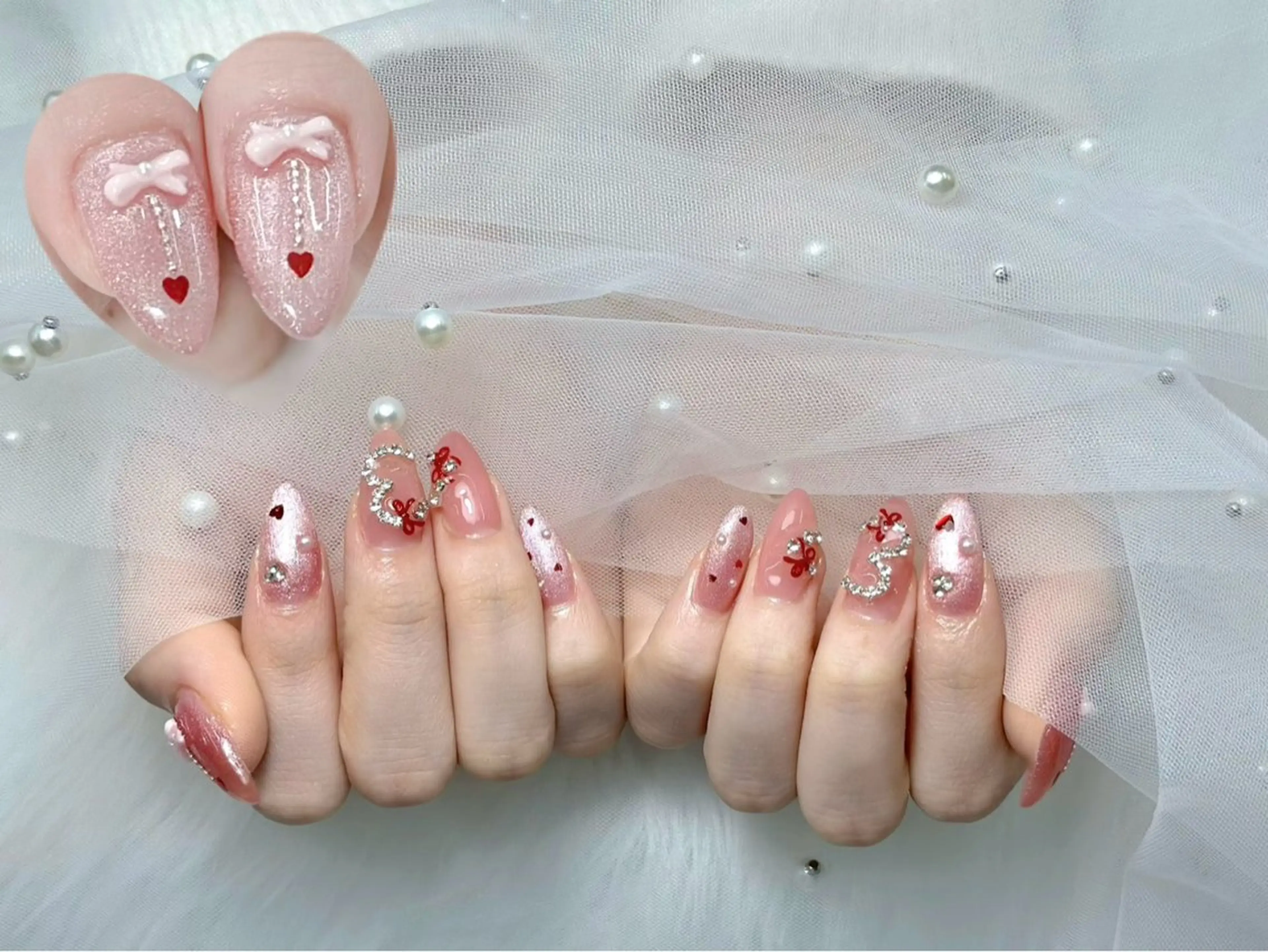 ネイル lucky nail 歌舞伎町のネイルデザイン