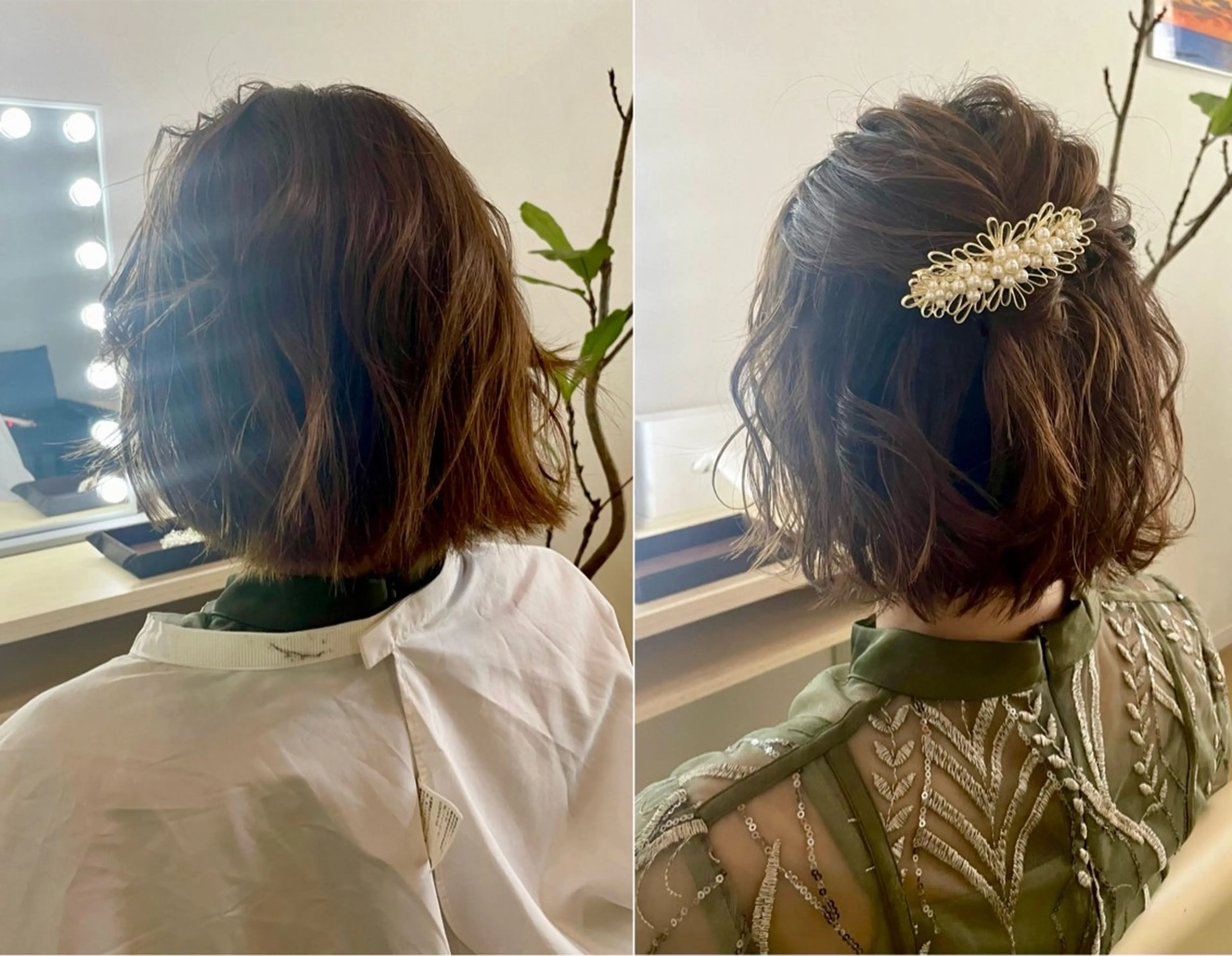 ミディアム ヘアセット Private SalonOboraのエステ・リラクイメージ