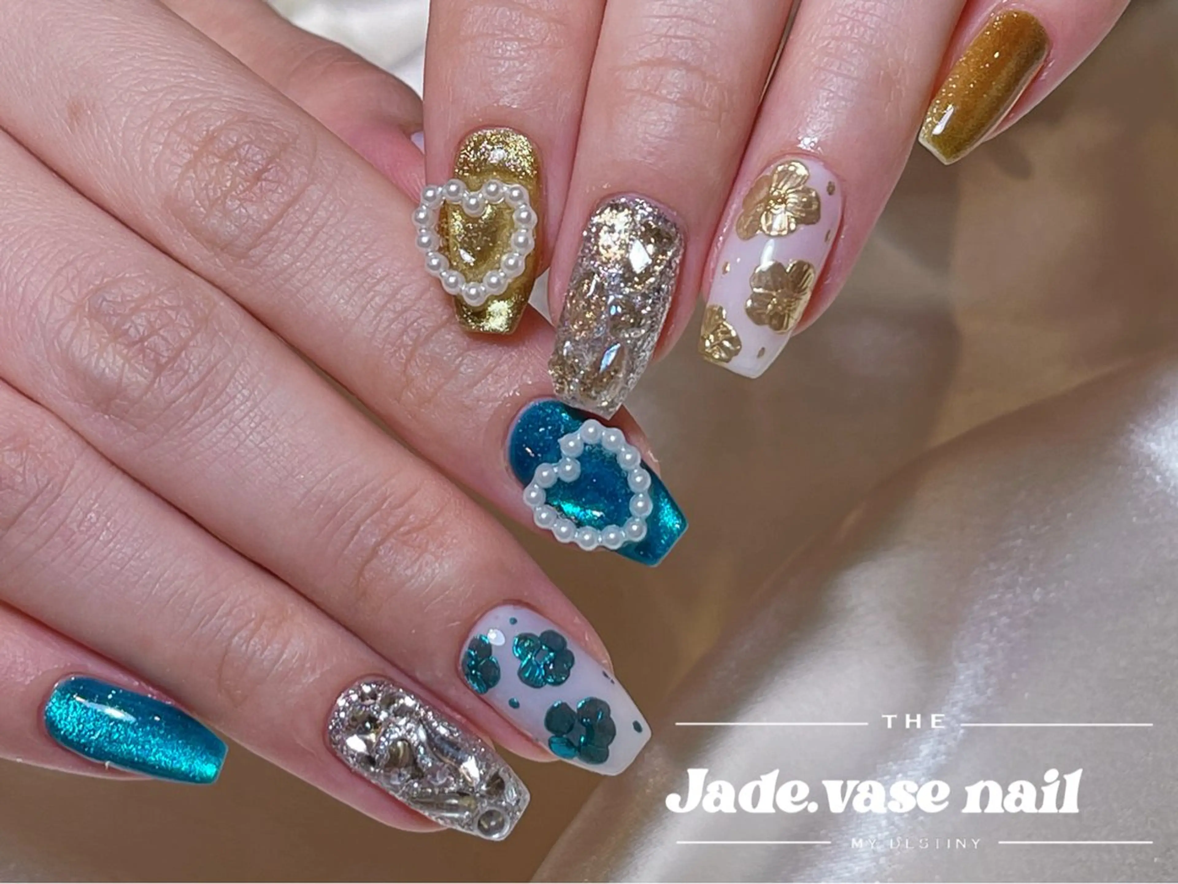 ネイル ハンドネイル ハンドケア ✰Jade.vase 银座のネイルデザイン