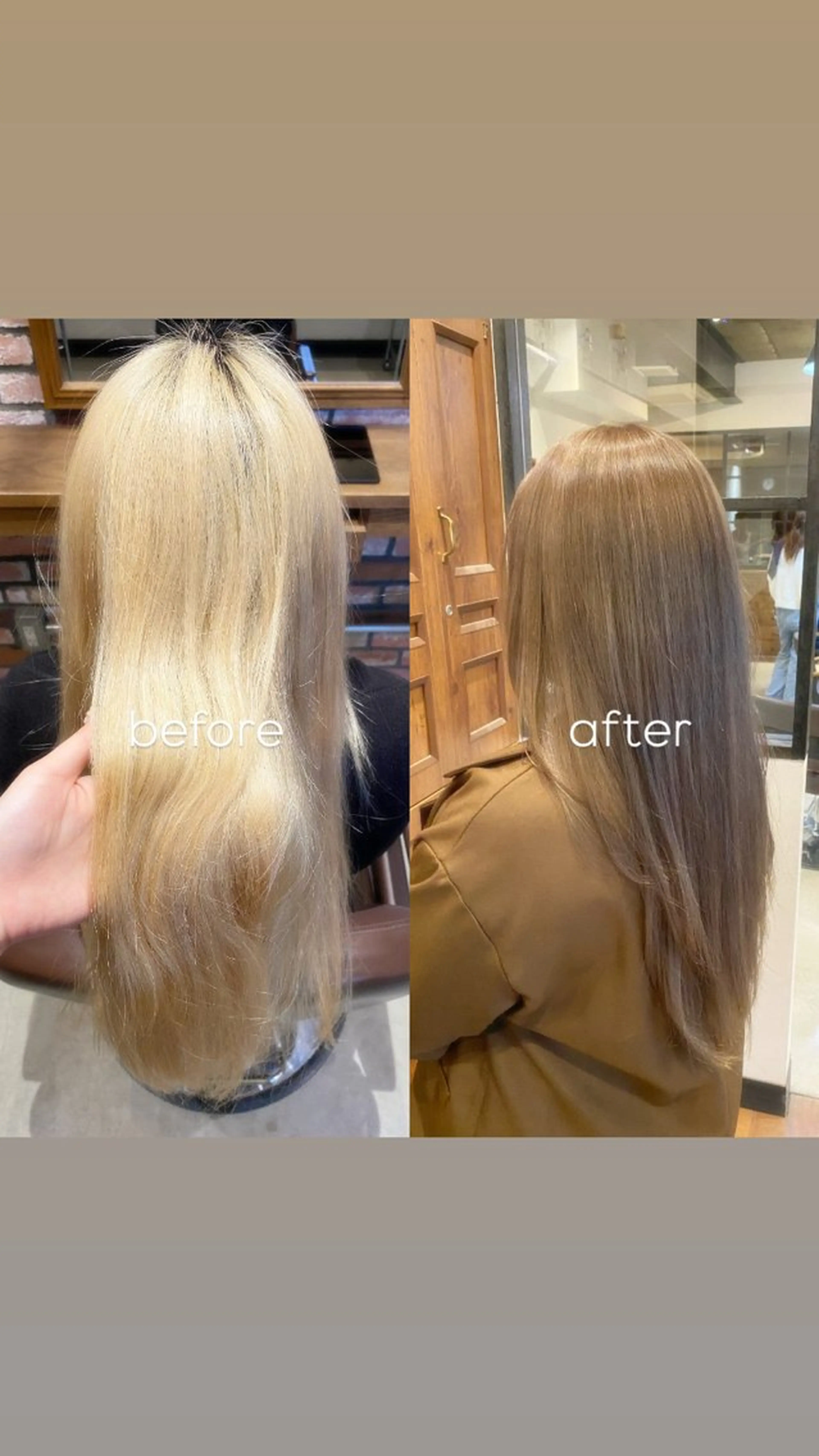 カラー elk ANZU🎀のヘアスタイル